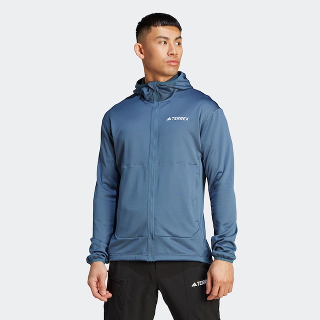 adidas TERREX Outdoorjacke »TERREX XPERIOR LIGHT FLEECE HOODED« ▷ bestellen  | BAUR