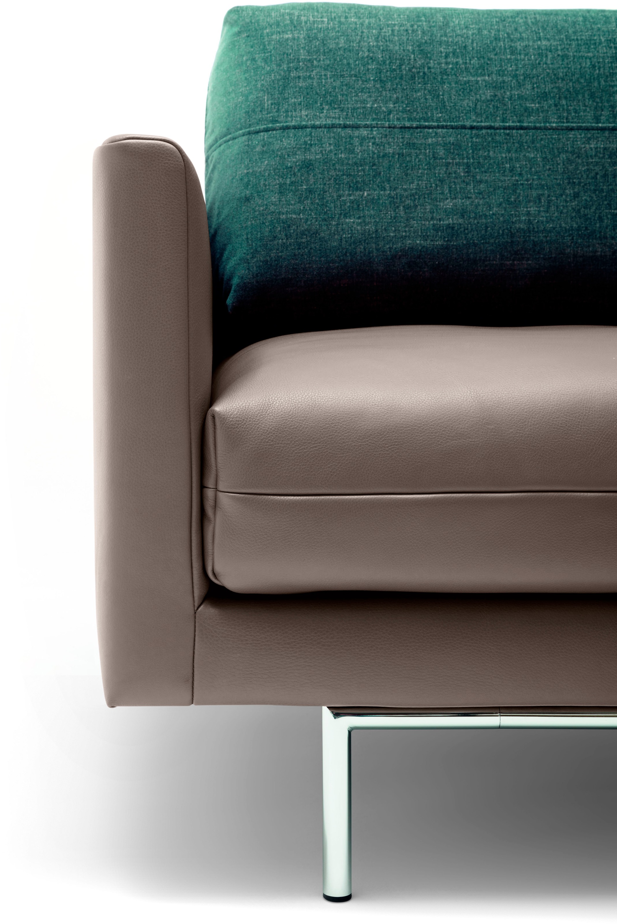 Creation BY ROLF BENZ 4-Sitzer »CR.414, Designsofa, Loungesofa«, Wahlweise aus Leder oder Chenille
