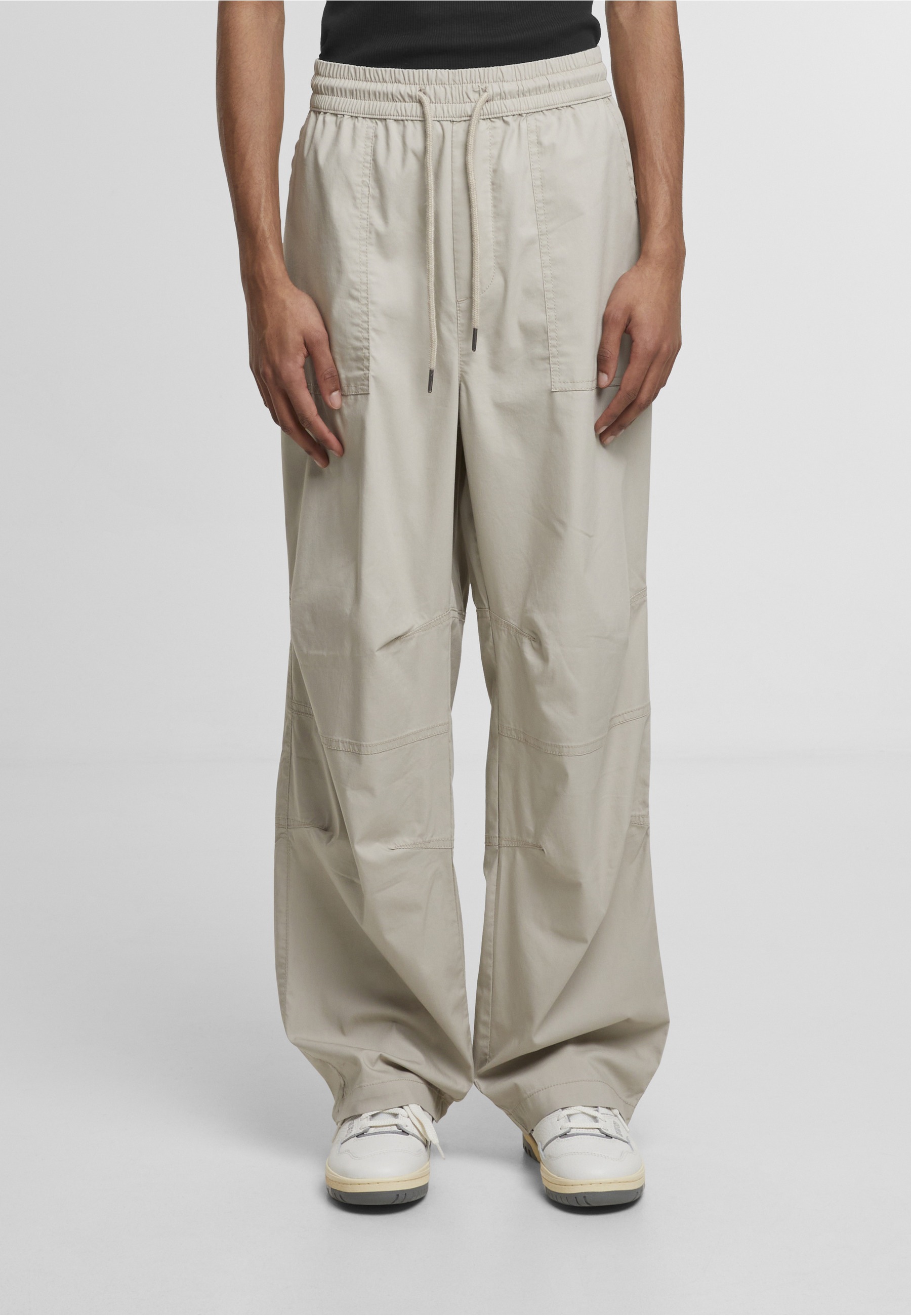 URBAN CLASSICS Stoffhose »Urban Classics Loose Fit Pants With Darts«