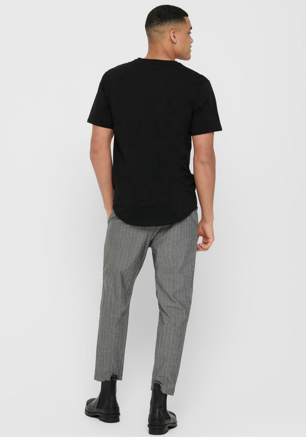 ONLY & SONS Rundhalsshirt "ONSMATT LONGY SS TEE NOOS" günstig online kaufen