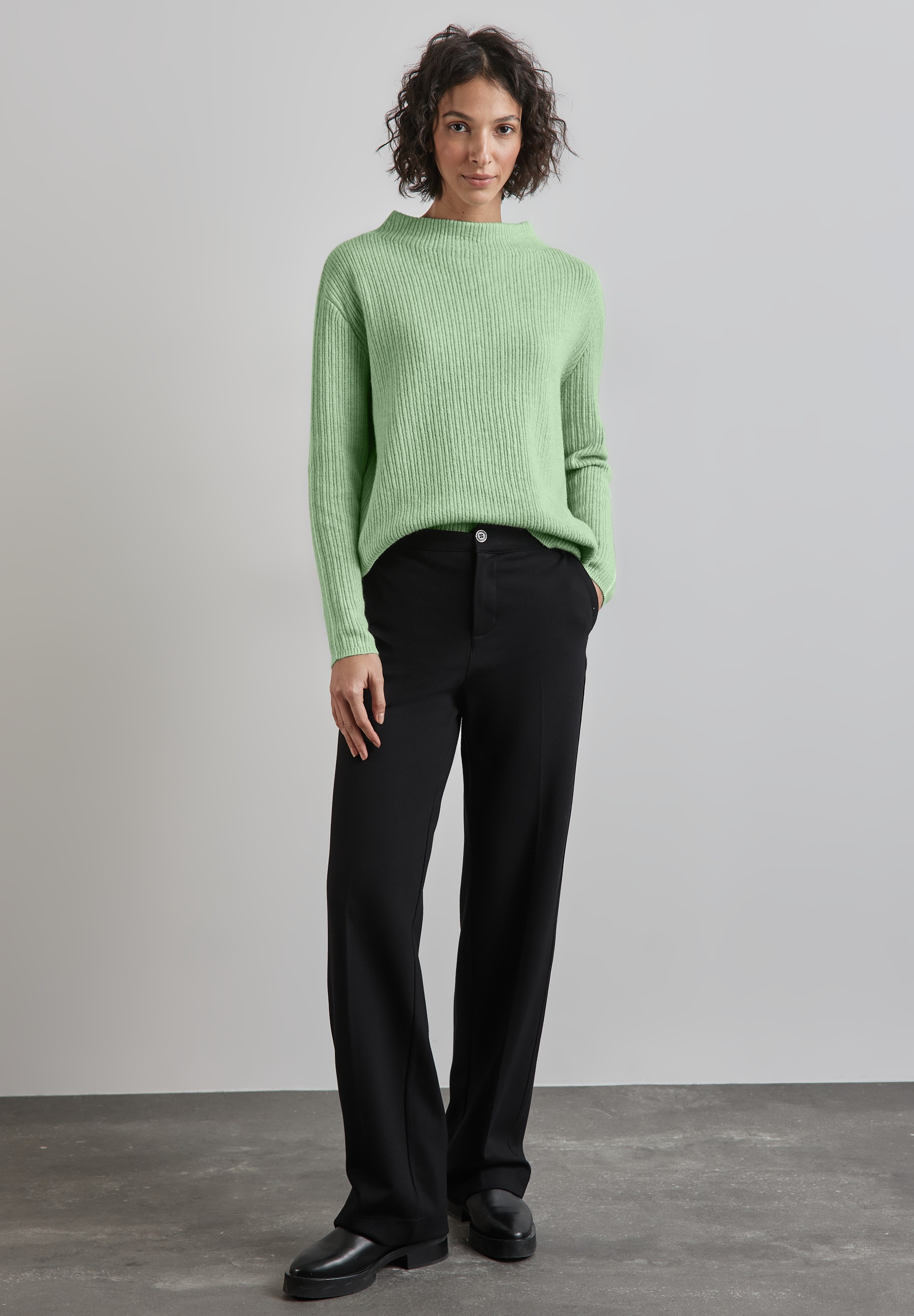 STREET ONE Strickpullover, mit Turtleneck