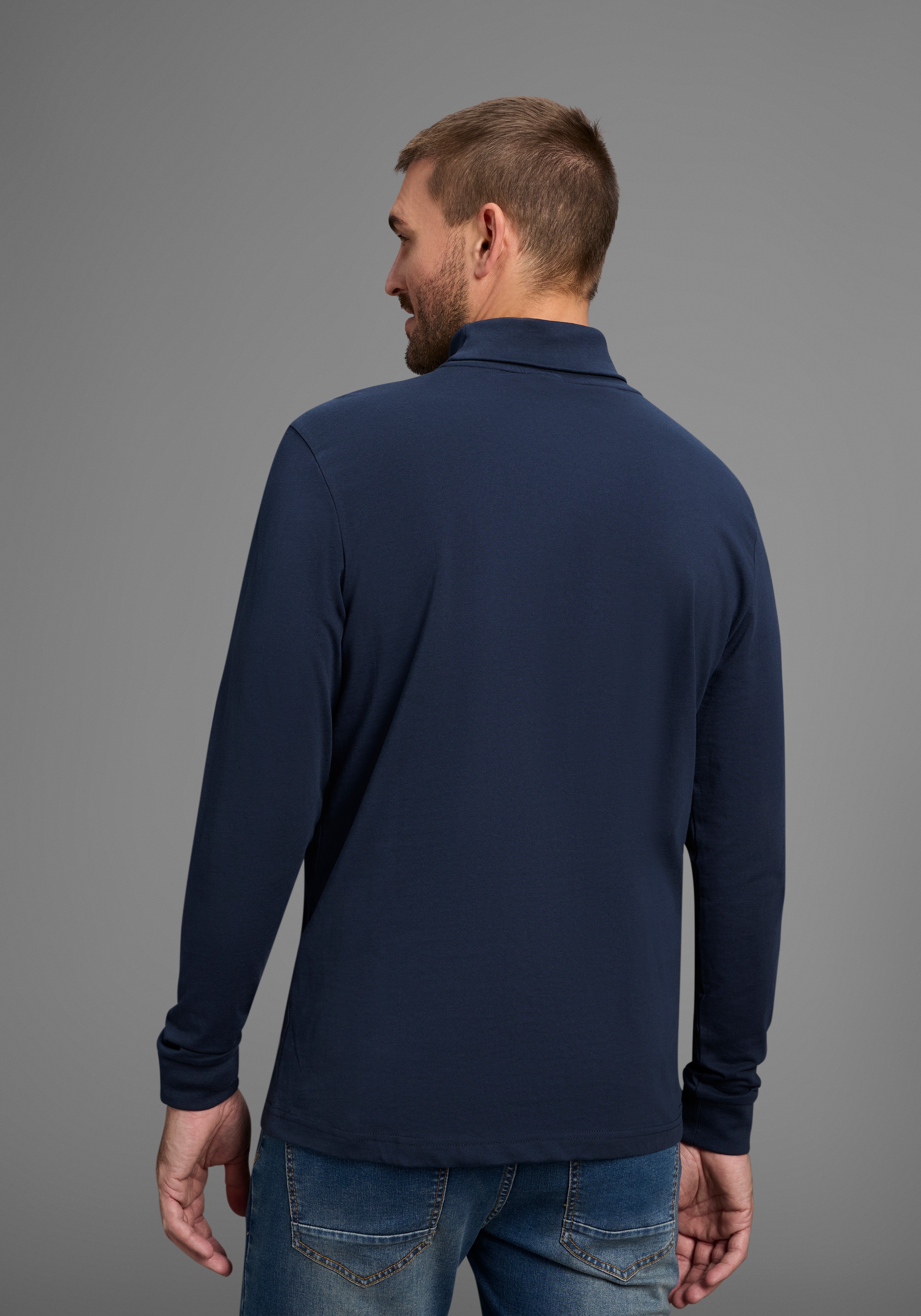Bruno Banani Rollkragenshirt, auch zum Unterziehen günstig online kaufen