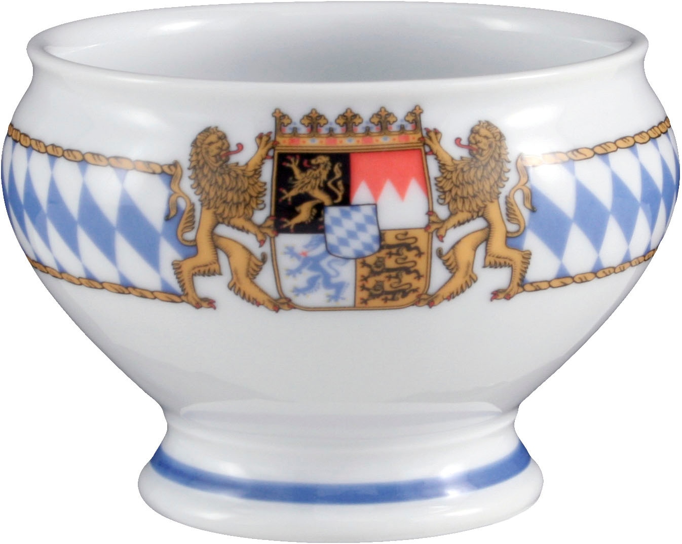 Seltmann Weiden Geschirr-Set »Set 8-tlg. Compact Bayern«, (Set, 8 tlg., Set), Teller, Terrine, Senftopf, Bayern, Set