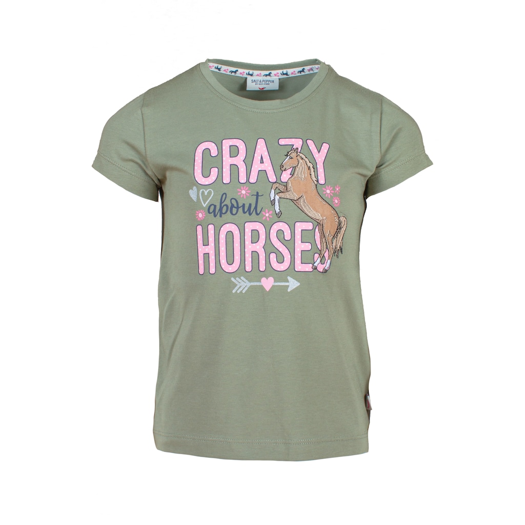 SALT AND PEPPER T-Shirt »Crazy Horses«, (2 tlg.)