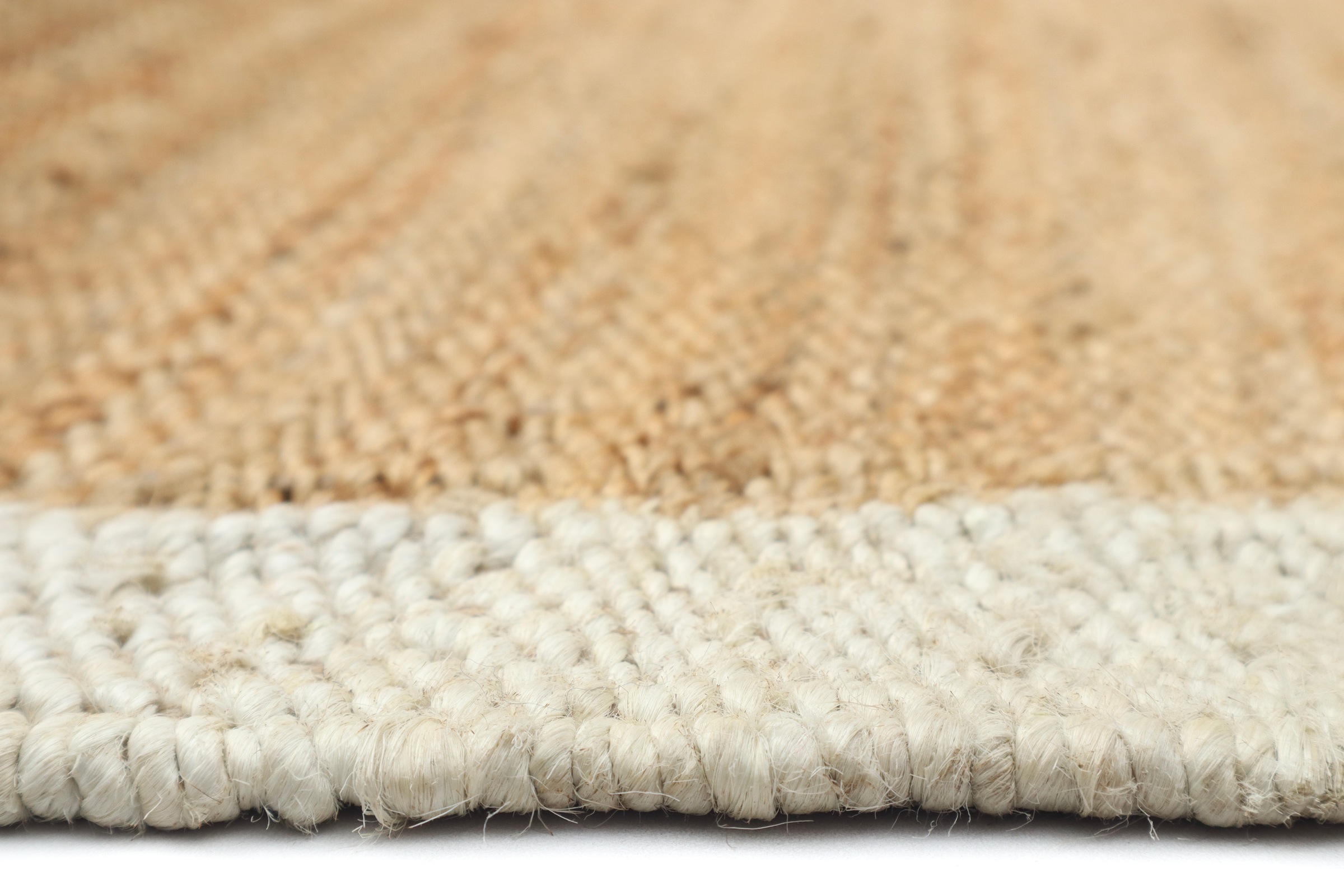 LeGer Home by Lena Gercke Teppich »Lenia, handgewebt, Jute« rechteckig 10 mm Höhe mit Fransen, Teppich, Wohnzimmer, Schlafzimmer, Esszimmer