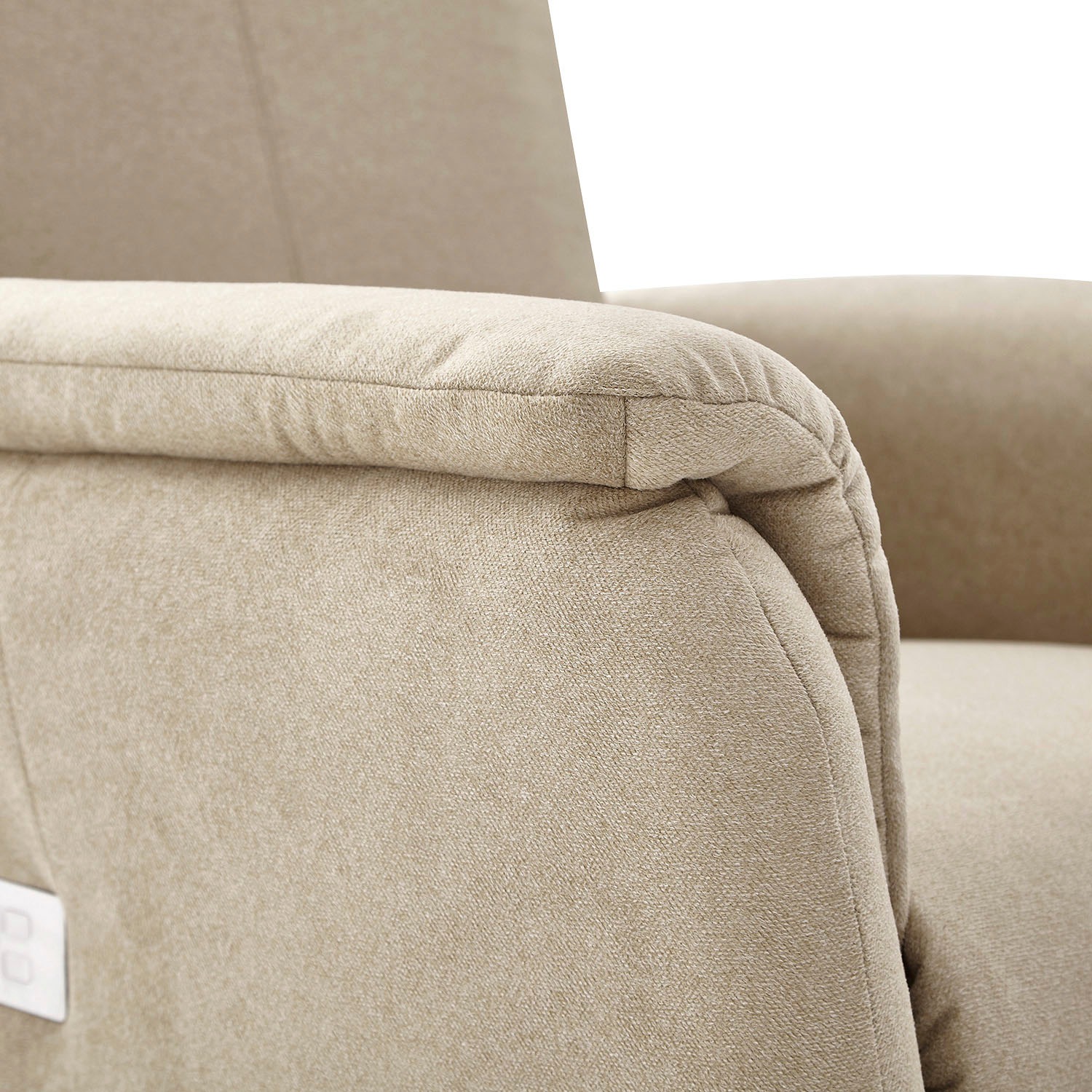 CALIZZA INTERIORS Relaxsessel »Olivin«, inklusiver stufenloser Kopfteilverstellung und mit Verstellung