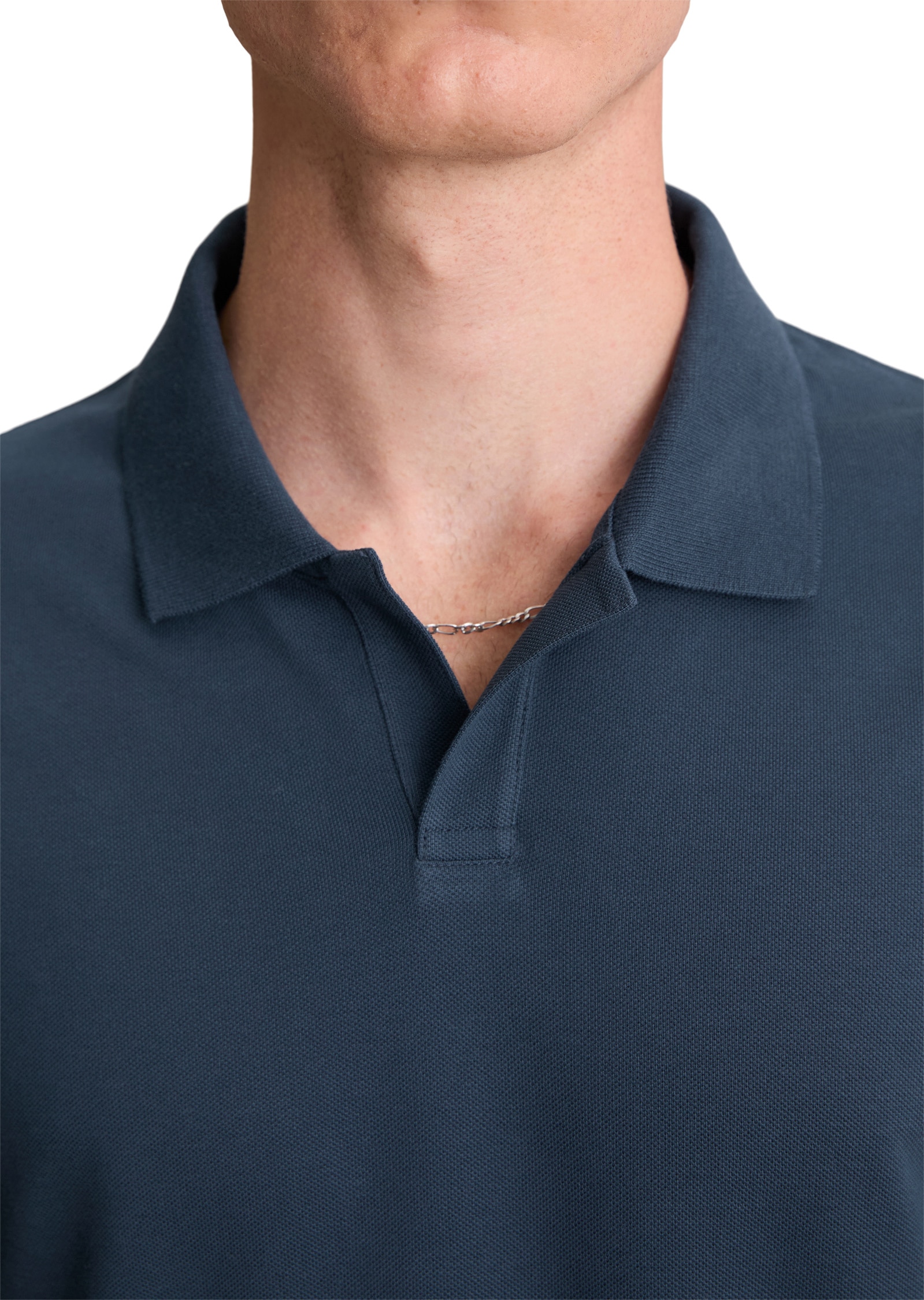 Marc O'Polo DENIM Poloshirt »aus reiner Bio-Baumwolle«