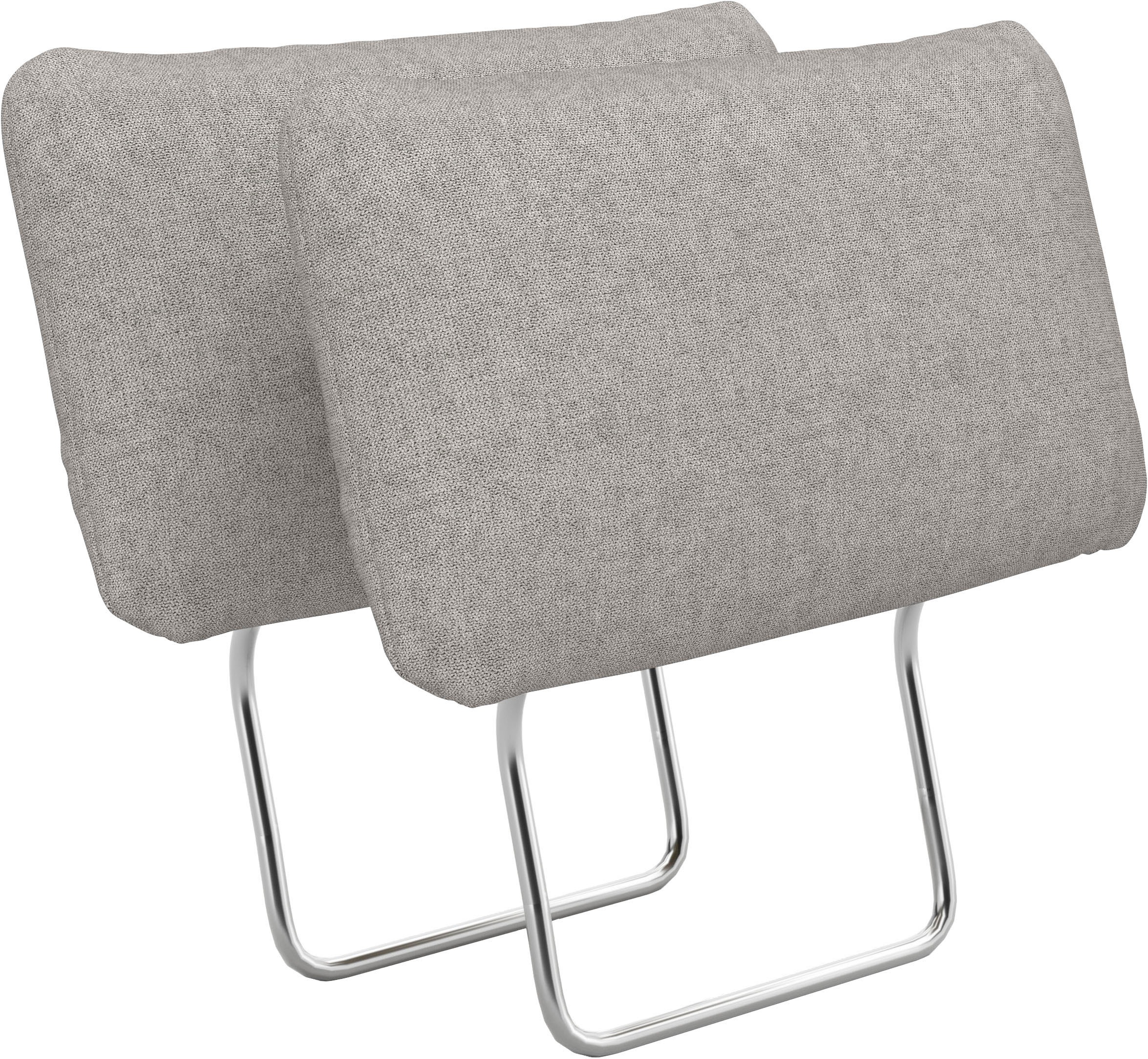 sit&more Sofa-Kopfstütze "Chelsea, B: 50 cm" 2 Stück, verschiedene Stofffarben