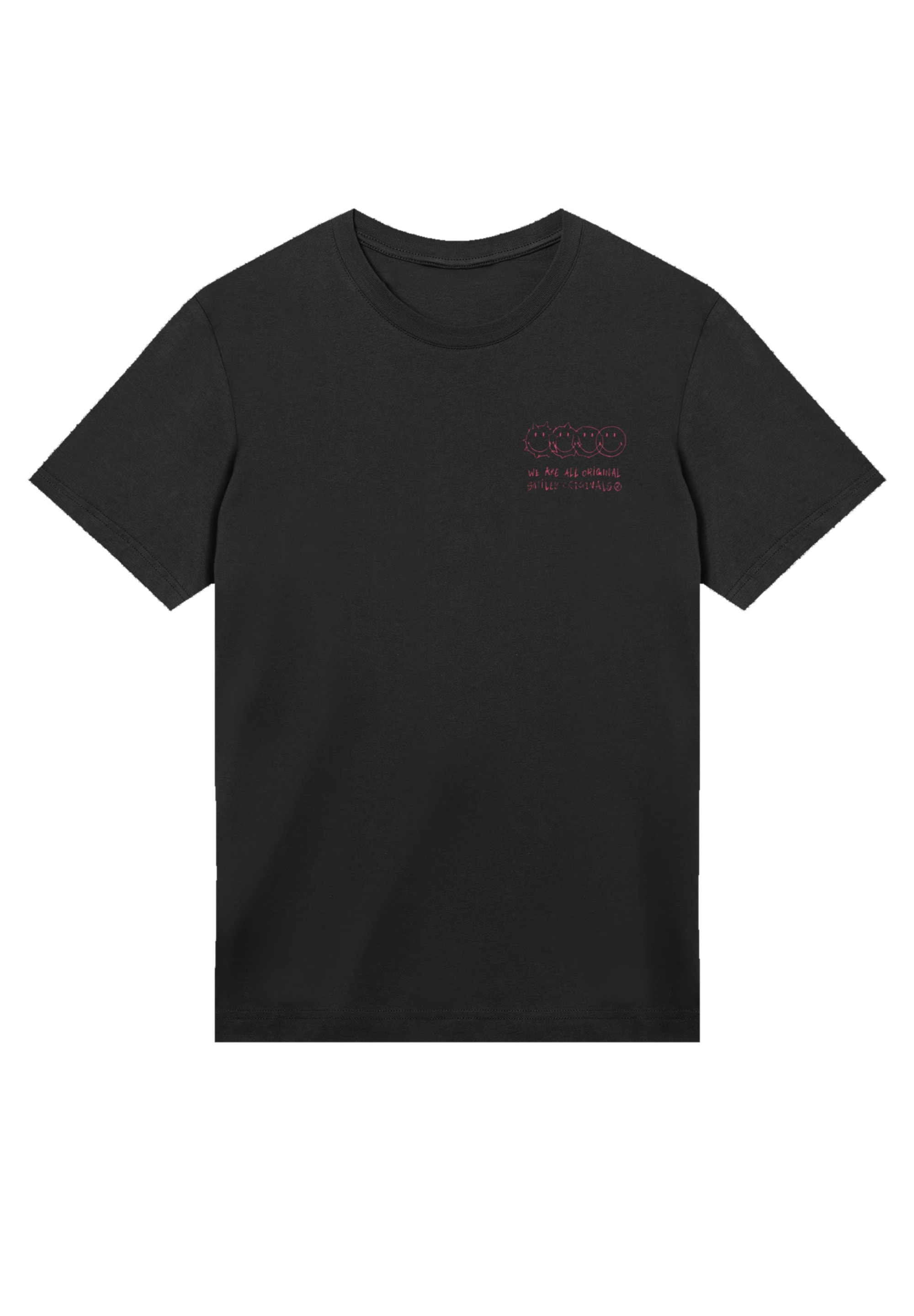 F4NT4STIC T-Shirt »Smiley Originals We Are All Original Unique«, Premium Qualität