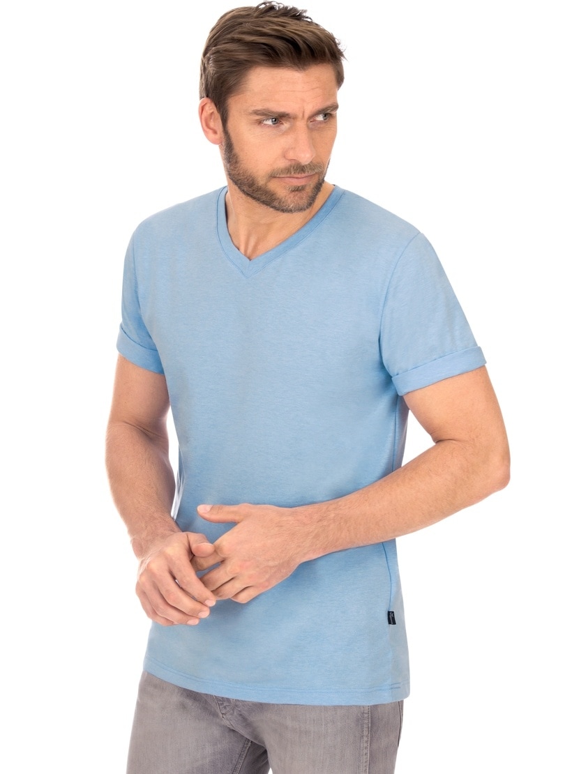Trigema T-Shirt »TRIGEMA V-Shirt DELUXE ▷ bestellen | Baumwolle« BAUR