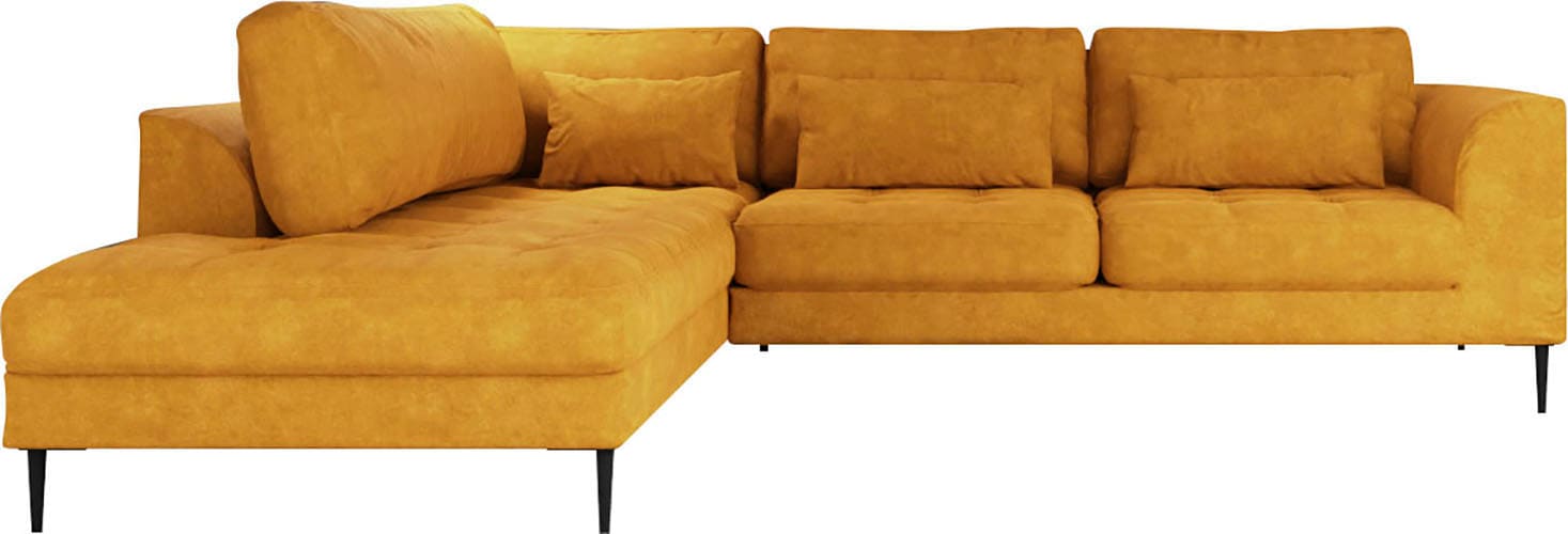 TRENDMANUFAKTUR Ecksofa "Luzi, wahlweise mit Schlaffunktion und Bettkasten, günstig online kaufen