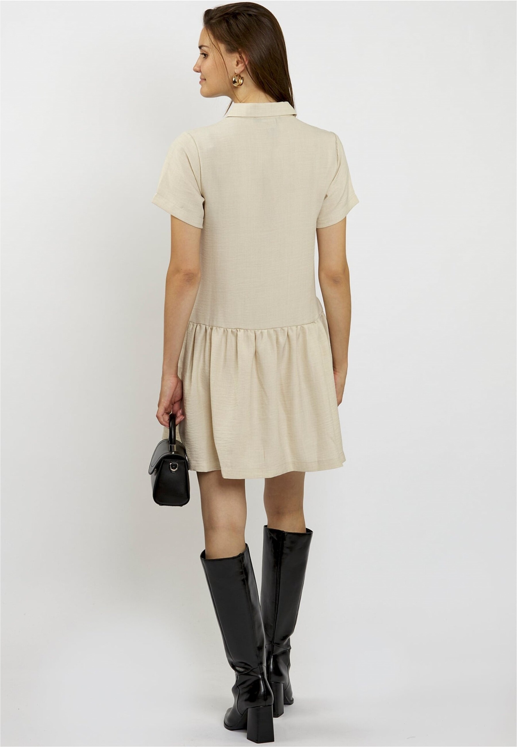 freshlions Jerseykleid »Corin«, im kurzen Schnitt