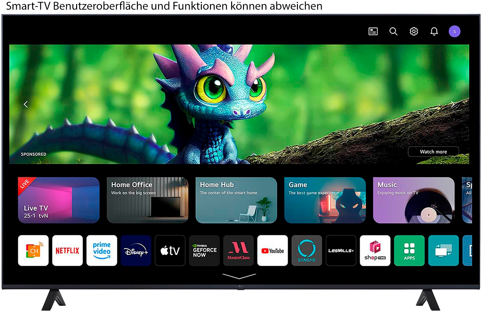 LG LED-Fernseher »75UT80006LA«, 4K Ultra HD, Smart-TV