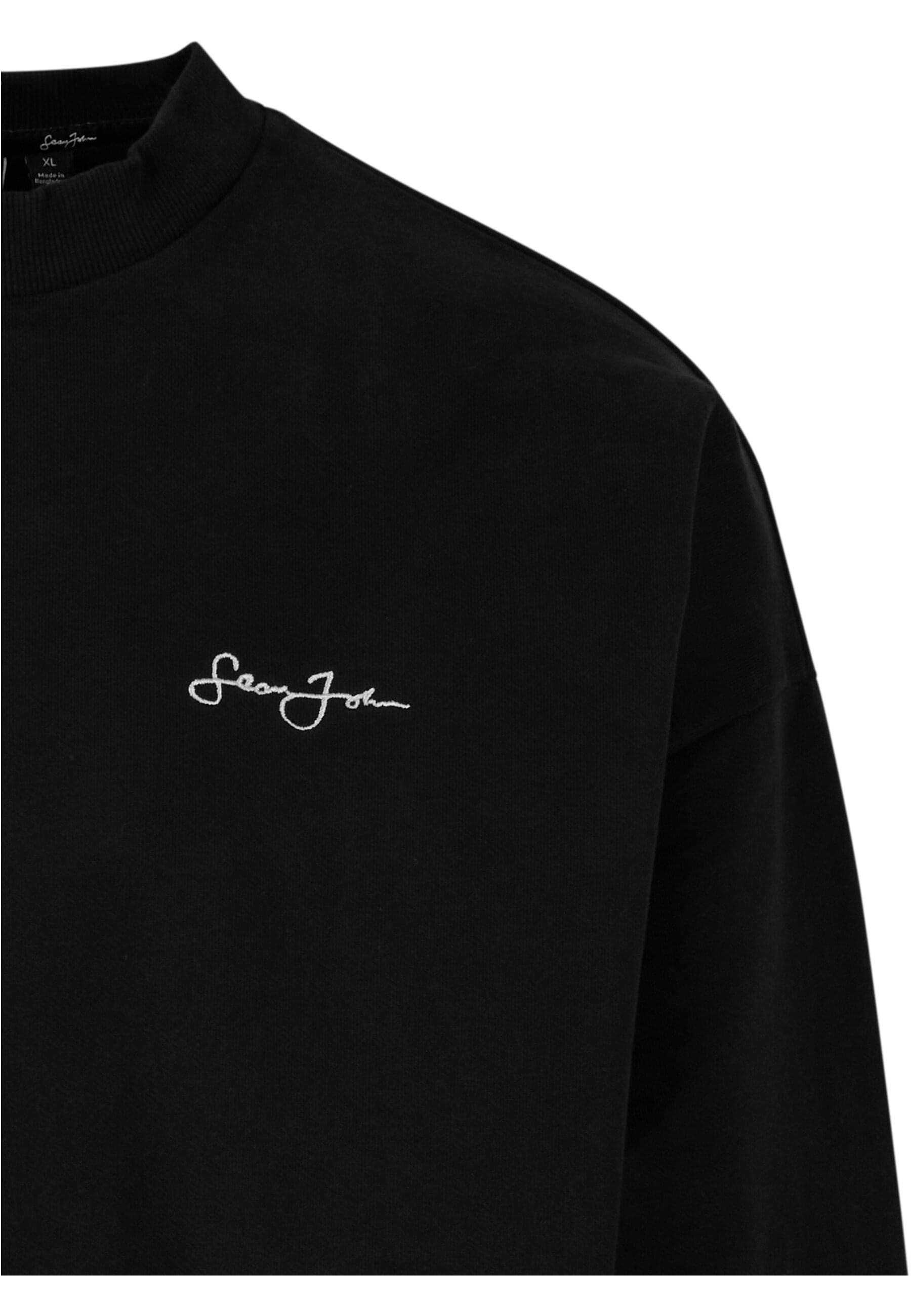 Sean John Rundhalspullover »Sean John Herren JM233-021-2 SJ Script Logo Retro Backprint Crew«