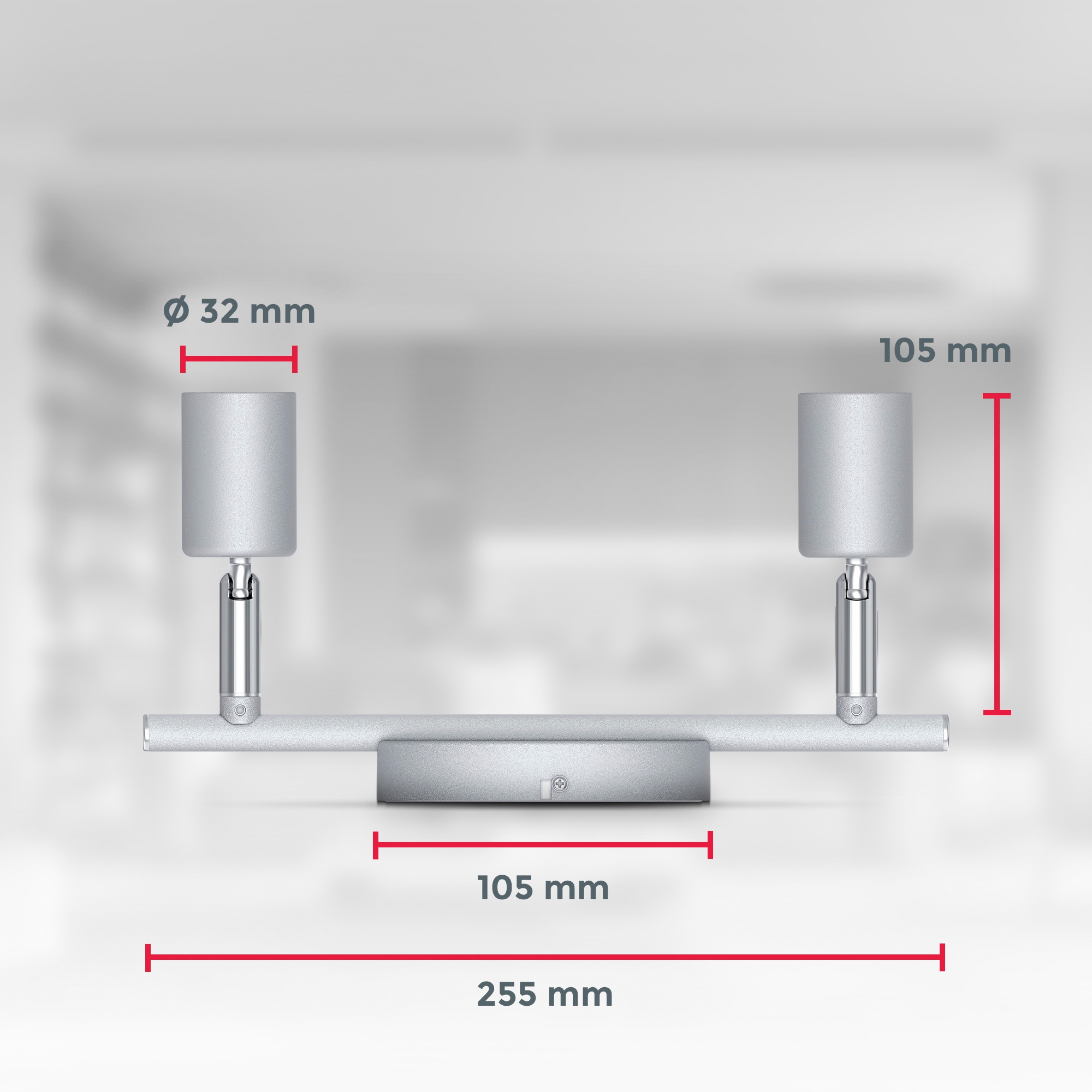 4.000K, Strahler x nicht GU10, dimmbar, LED dreh- und mit | Watt, Leuchtmittel 400lm, BAUR B.K.Licht Deckenspot, 2 schwenkbar LED 5 bestellen