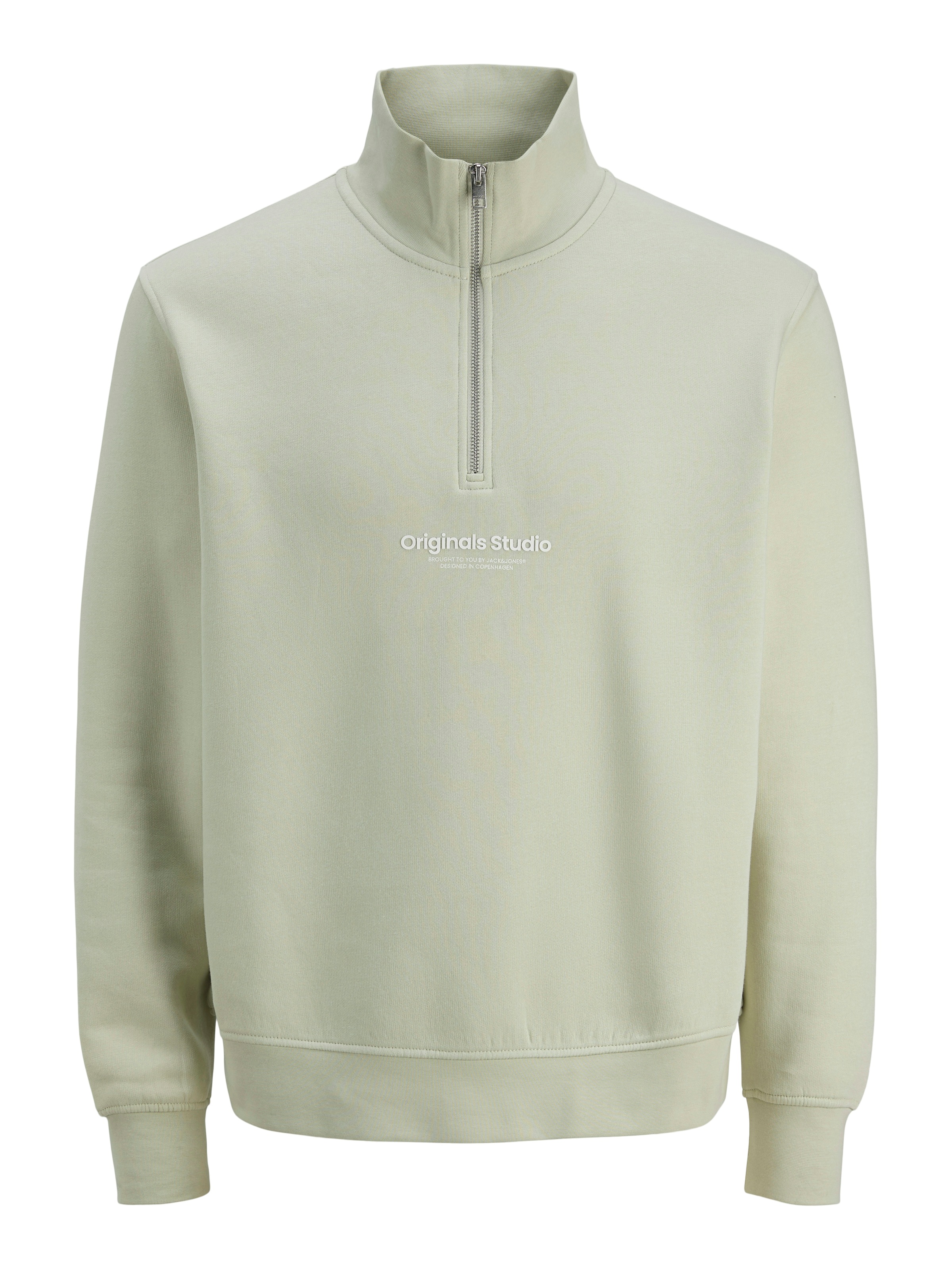 Jack & Jones Sweatshirt »JORVESTERBRO SWEAT QUARTER ZIP HN NOOS«, im Troyer-Look
