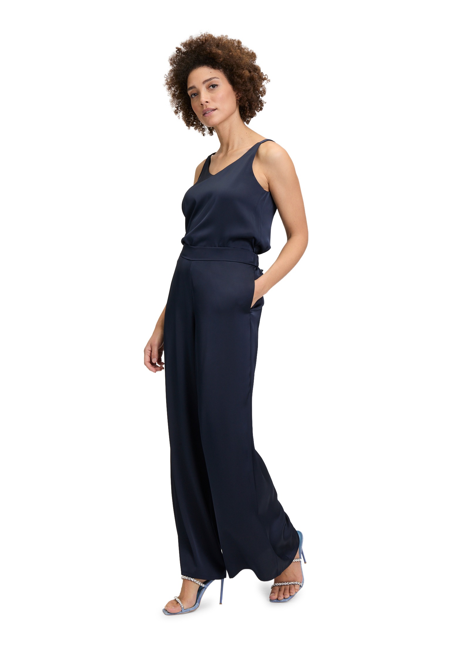 Vera Mont Satinbluse »Vera Mont Satin-Bluse mit V-Ausschnitt«