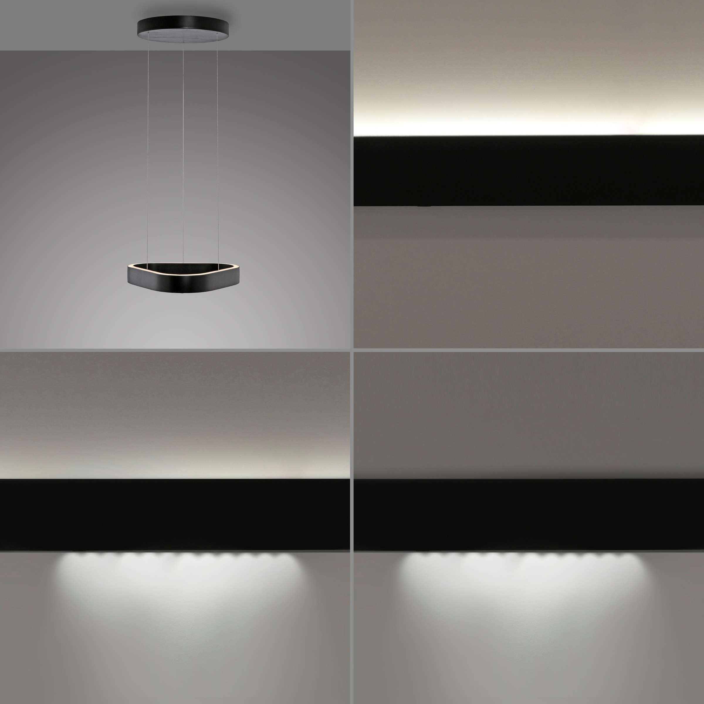 Neuhaus Q DESIGN CONTROL LIGHTS LED Pendelleuchte »Q-STRETTO« LED-Board 1 Stk. warmweiß - kaltweiß