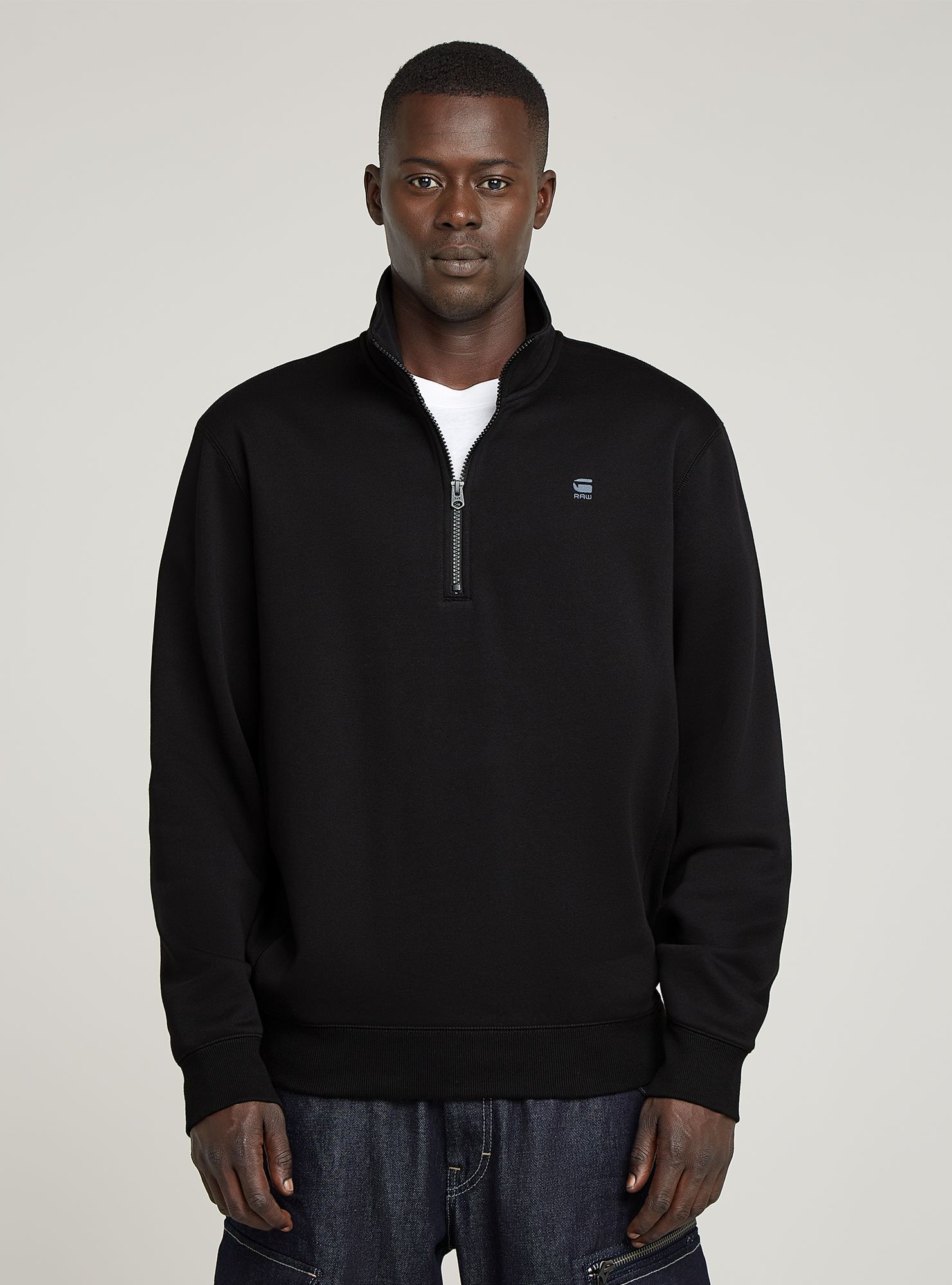 G-STAR "Premium Core Half Zip Sweater"