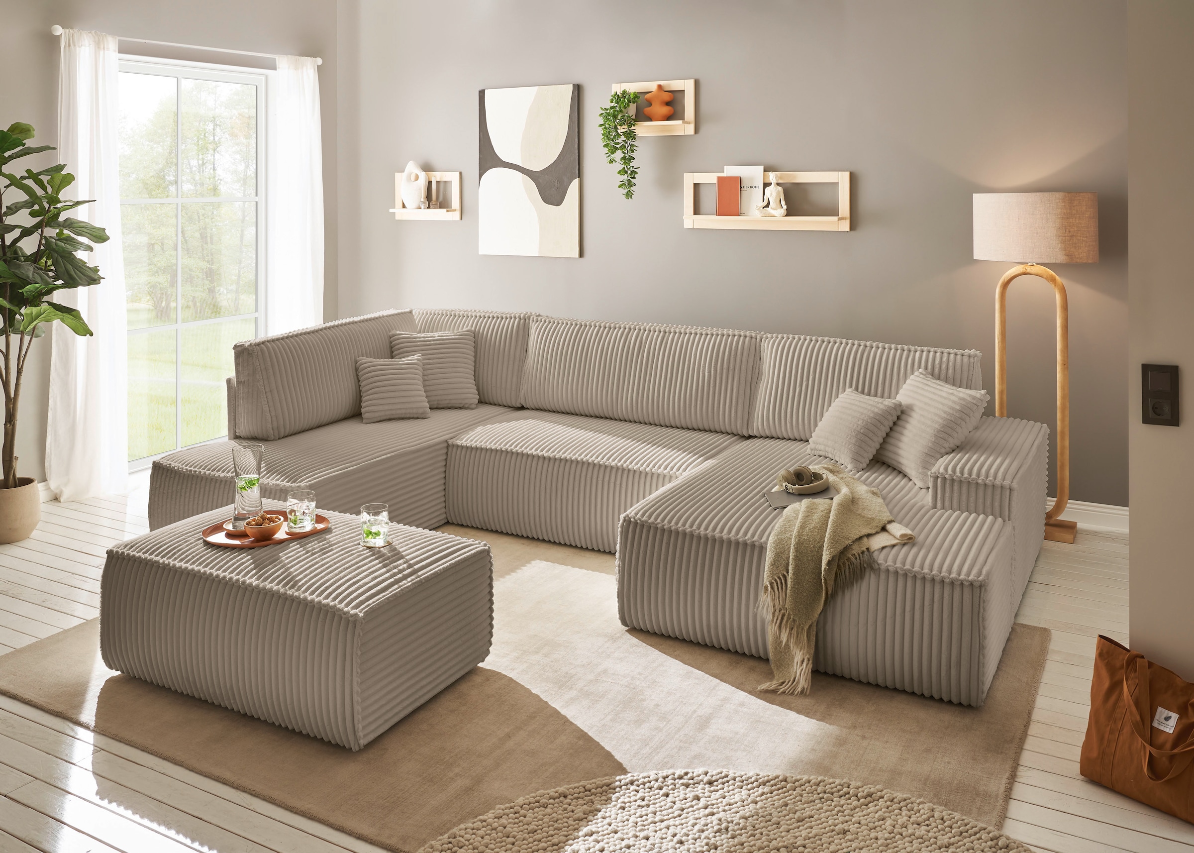 andas Hocker »FINNLEY«, passend zur Polster-Serie FINNLEY