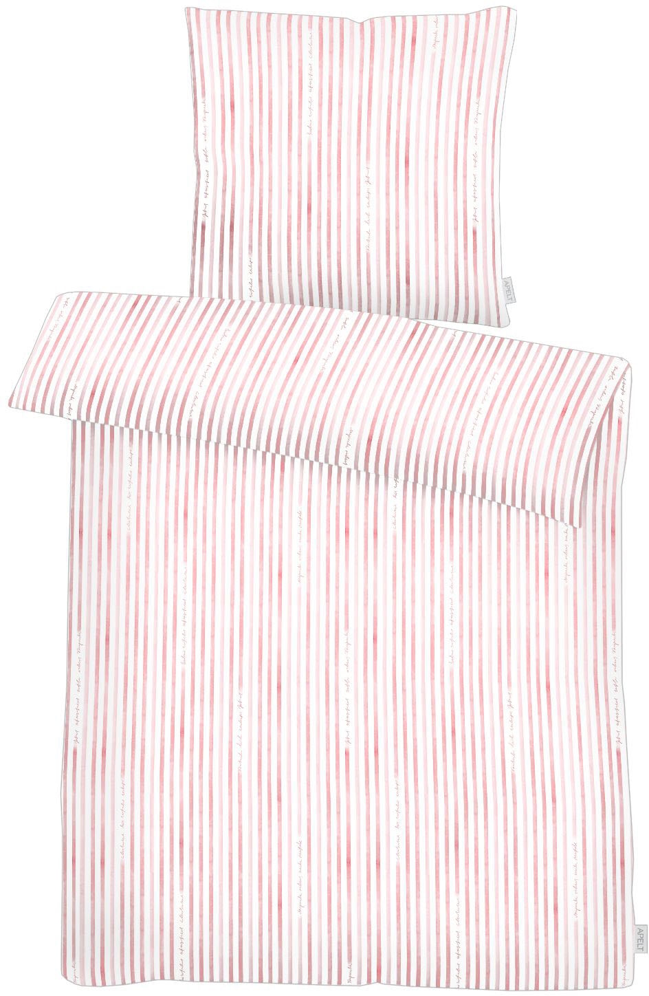 APELT Bettwäsche "Sky Gots" 2 Stk. Bio-Baumwolle, Pflegeliecht günstig online kaufen