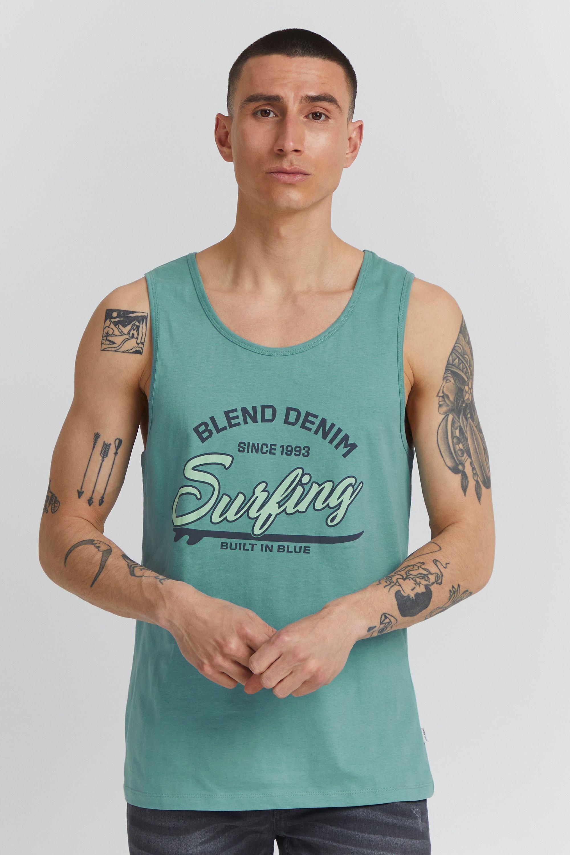 Blend Tanktop "BHLingo", Stilvolles Top mit Rundhalsausschnitt günstig online kaufen
