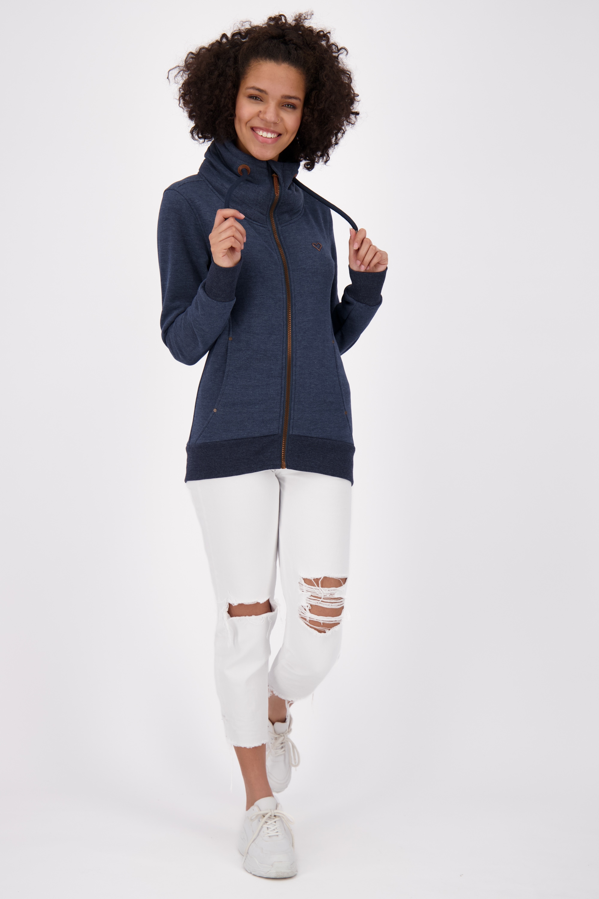 Alife & Kickin Kapuzensweatjacke »Damen VivianAK A«