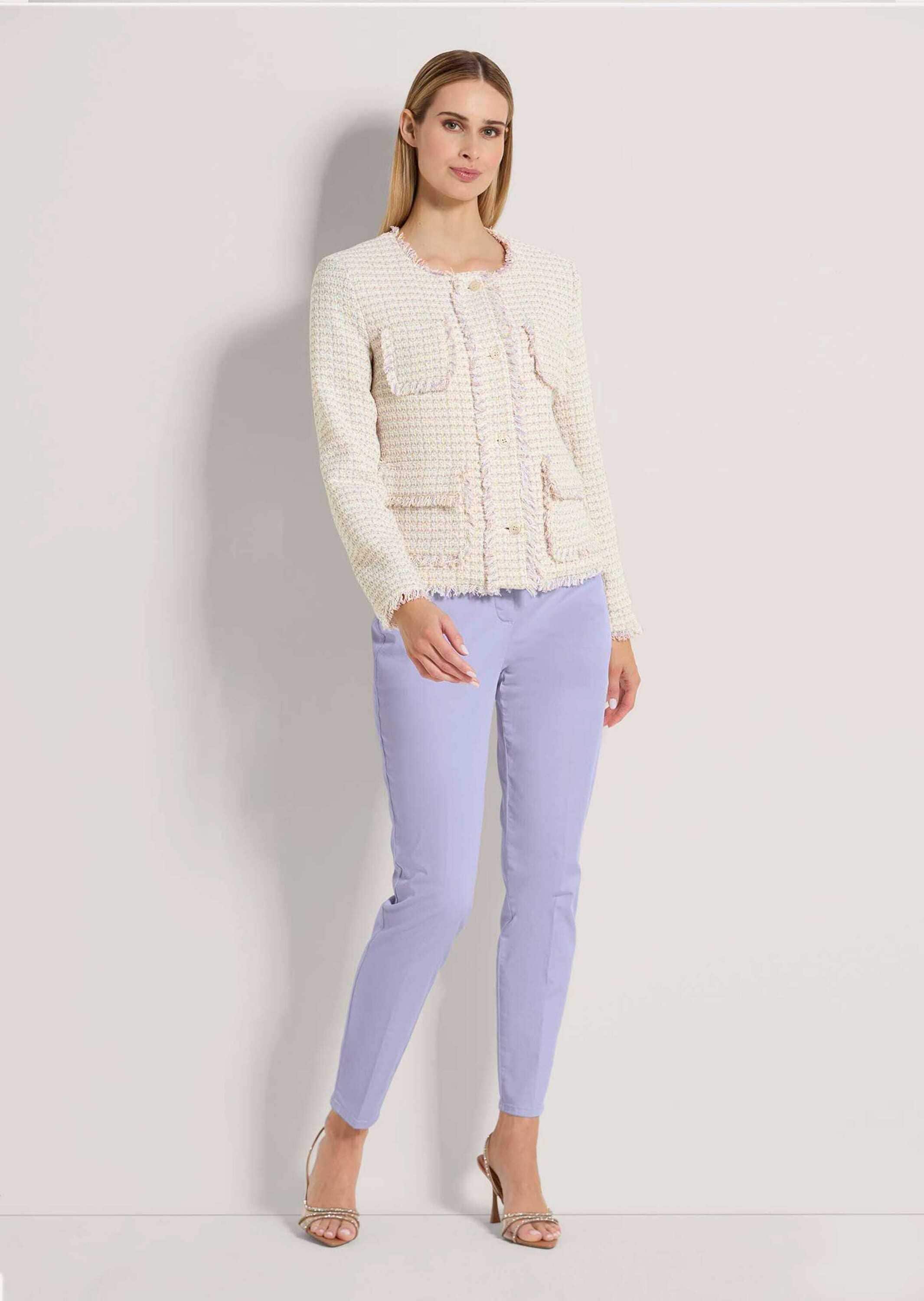 MADELEINE Jerseyblazer »Blazer Kurzer Bouclé-Blazer«