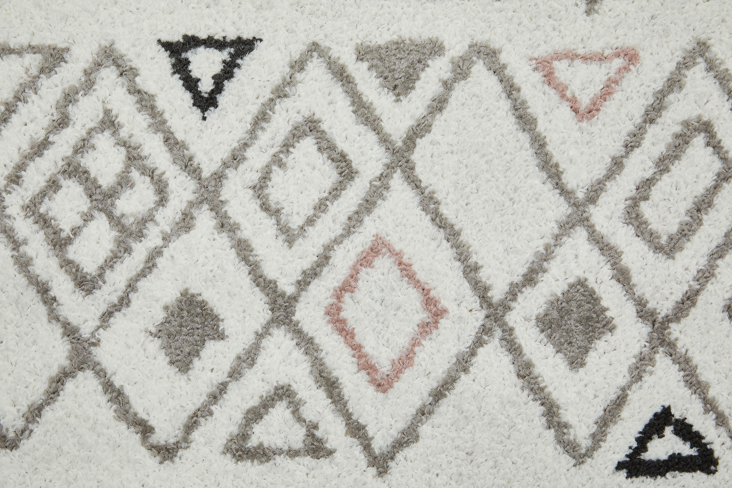 Andiamo Teppich »Bolonia 3«, rechteckig, 6 mm Höhe, Kurzflor, modernes Rauten Muster, ideal im Wohnzimmer & Schlafzimmer