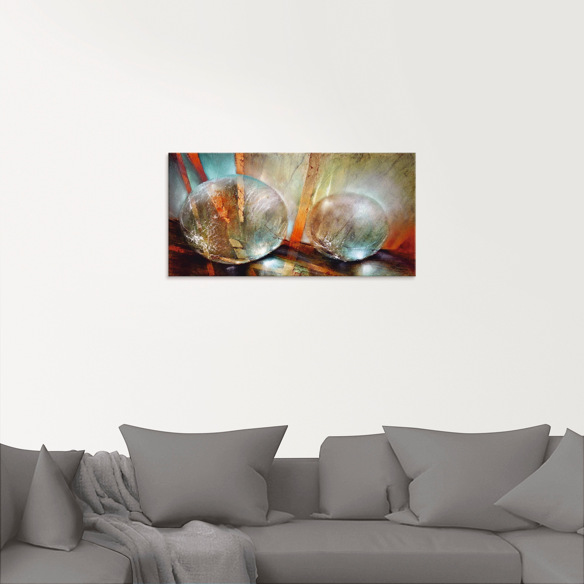 Artland Glasbild "Lichtfänger" Gegenstandslos 1 Stk. tlg. in verschiedenen günstig online kaufen