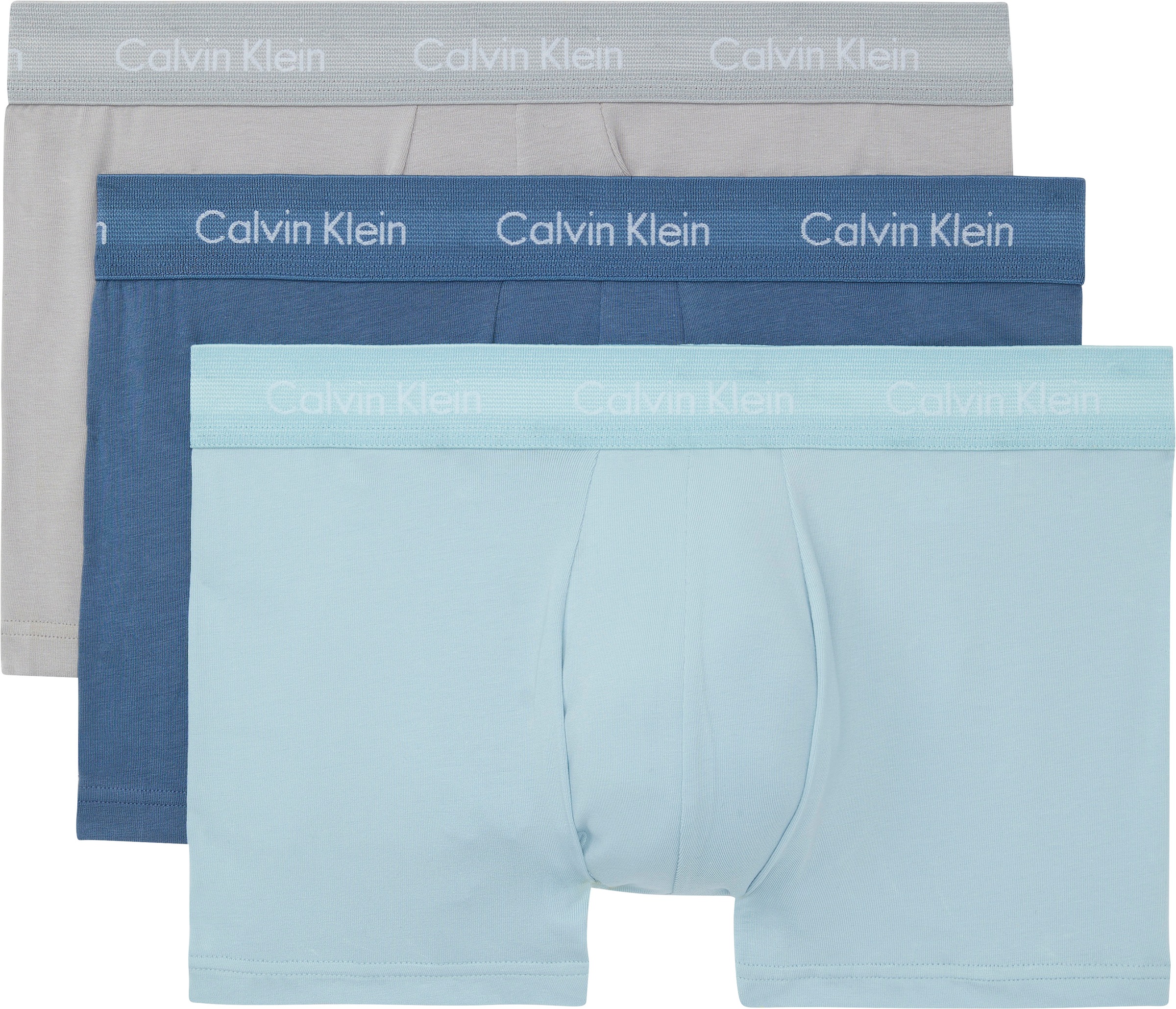 Calvin Klein Underwear Trunk »LOW RISE TRUNK 3PK«, (Packung, 3 St., 3er-Pack), mit Logoschriftzügen