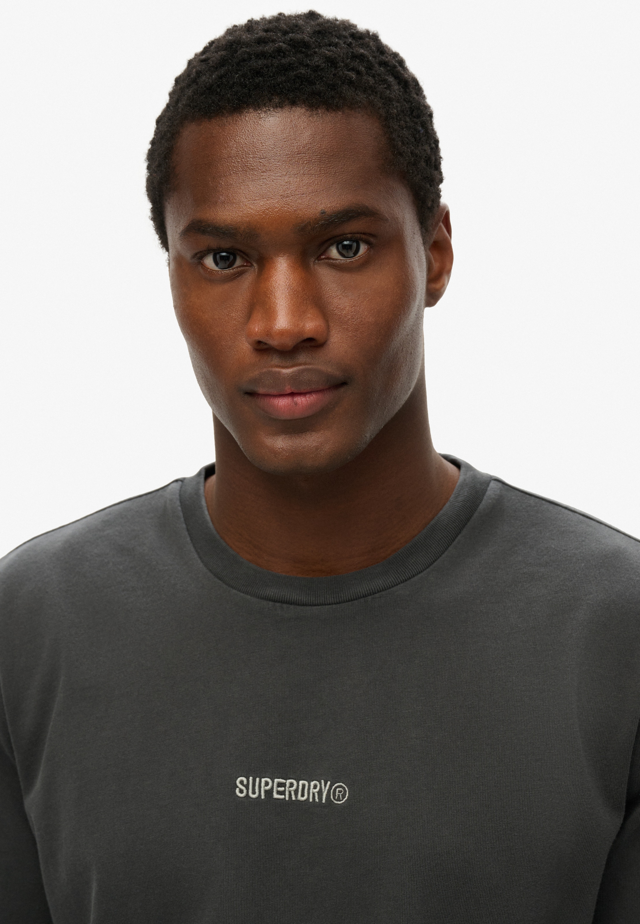 Superdry Rundhalsshirt »MICRO LOGO T SHIRT«
