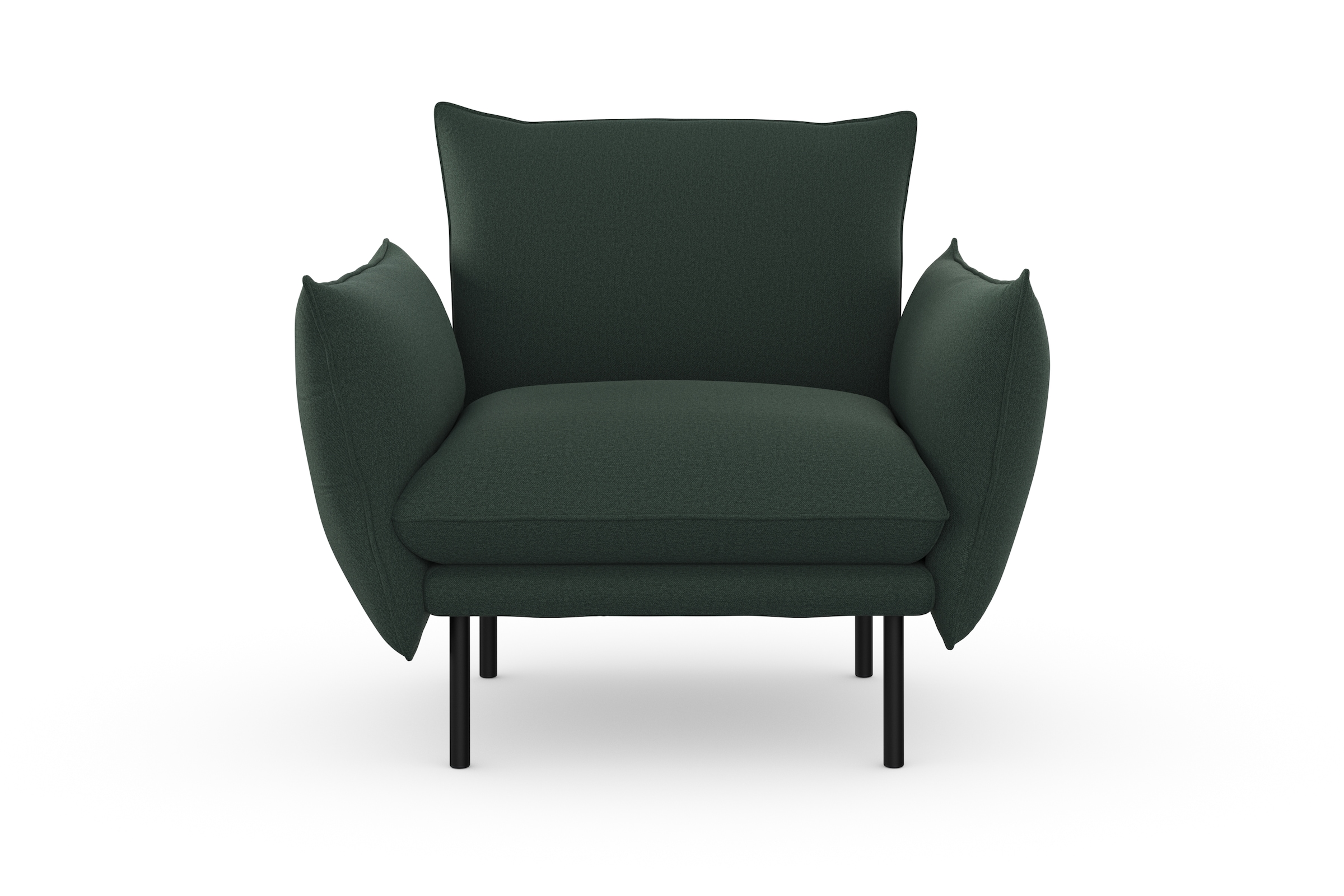 OTTO home Sessel "Stine Cocktailsessel" Besonderes Design durch Kissenoptik und Keder