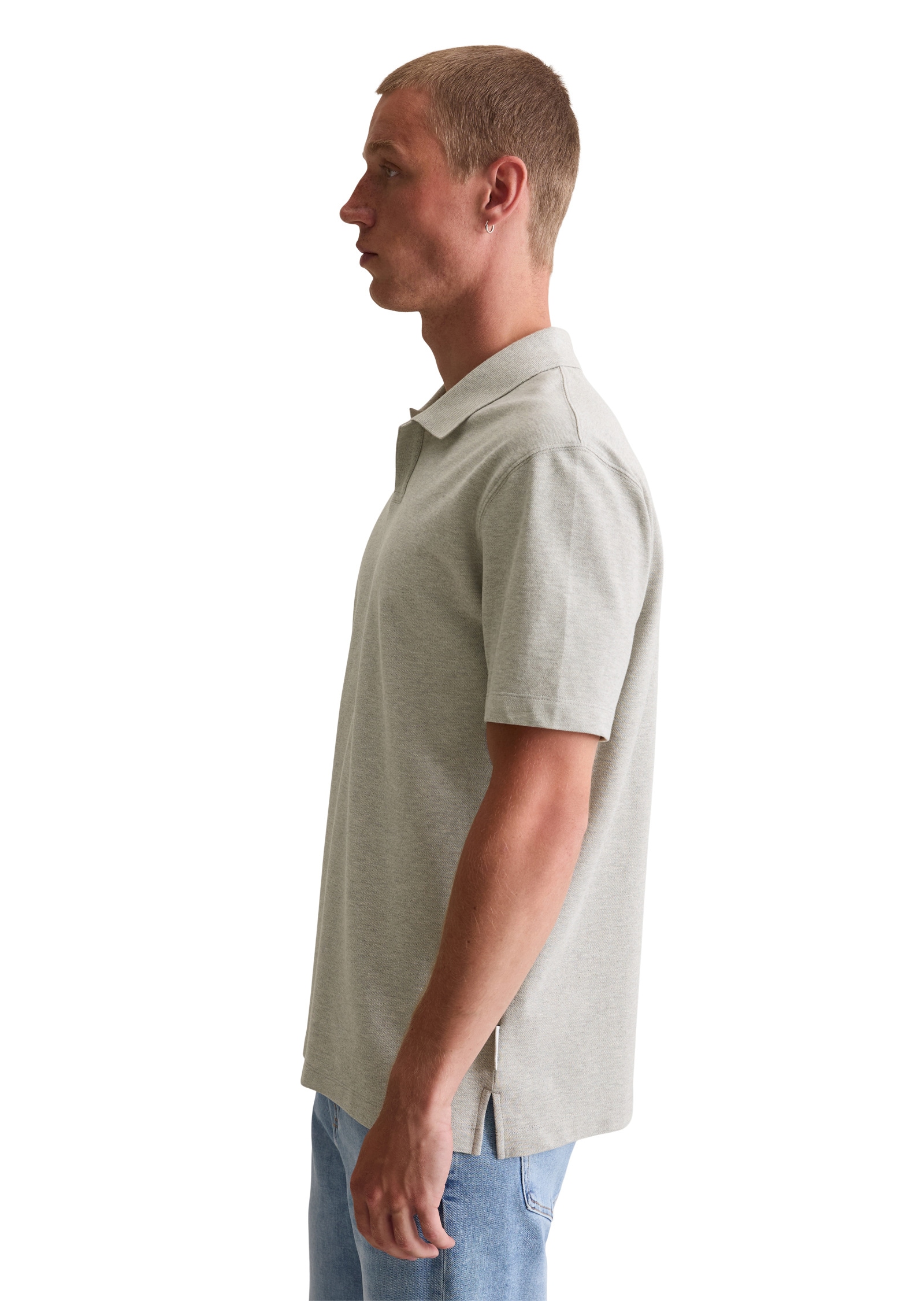 Marc O'Polo DENIM Poloshirt »aus reiner Bio-Baumwolle«