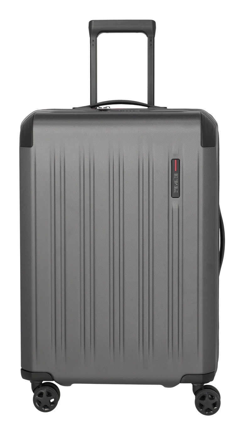 travelite Trolleyset »DYNAMIIC S+/M/L, verschiedene Farben«, (Set, 3 tlg., S+/M/L), Hartschalen-Koffer ABS Volumenerweiterung