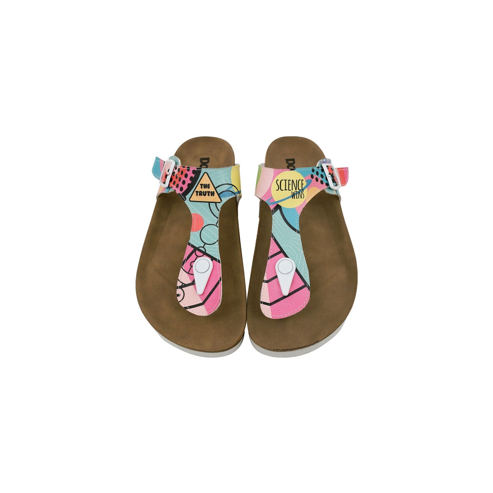 DOGO Zehentrenner "Lila Science Wins Damen Sandalen/ Sandaletten / Female", günstig online kaufen