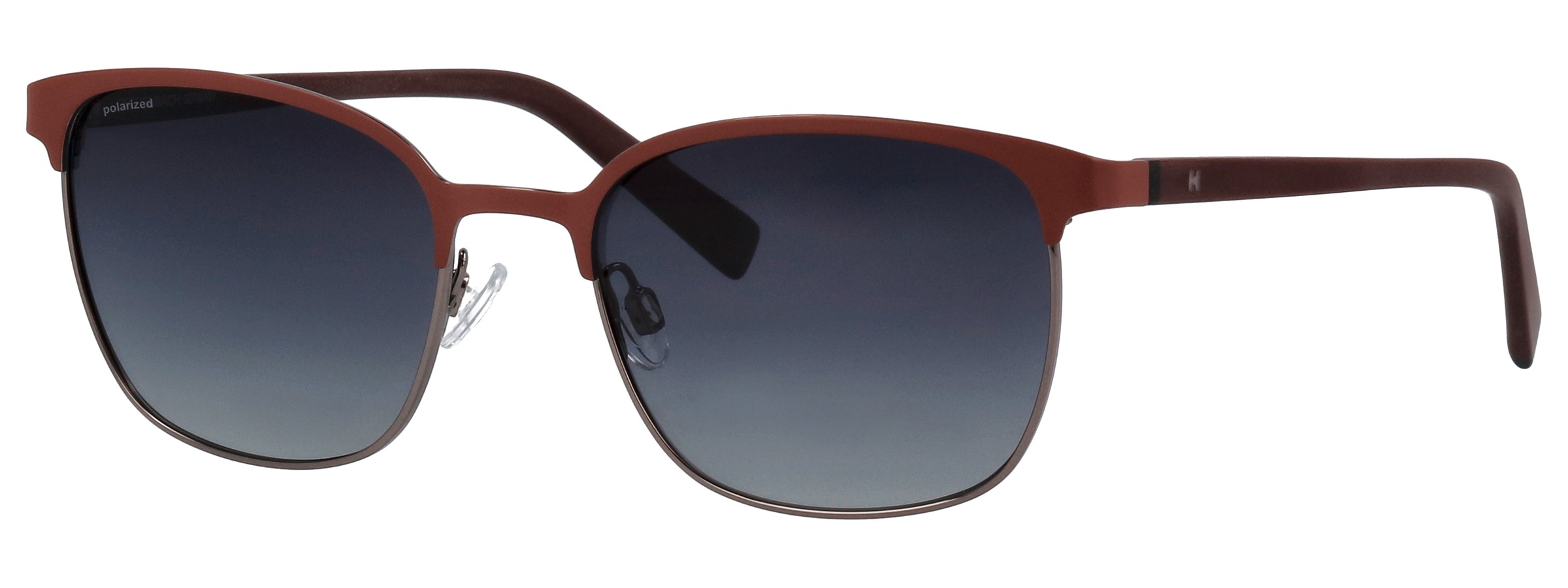Sonnenbrille HUMPHREY´S EYEWEAR "HUMPHREY´S eyewear Sonnenbrille", intense rust matt, dunkelrot, Sonnenbrillen Sonnenbrille