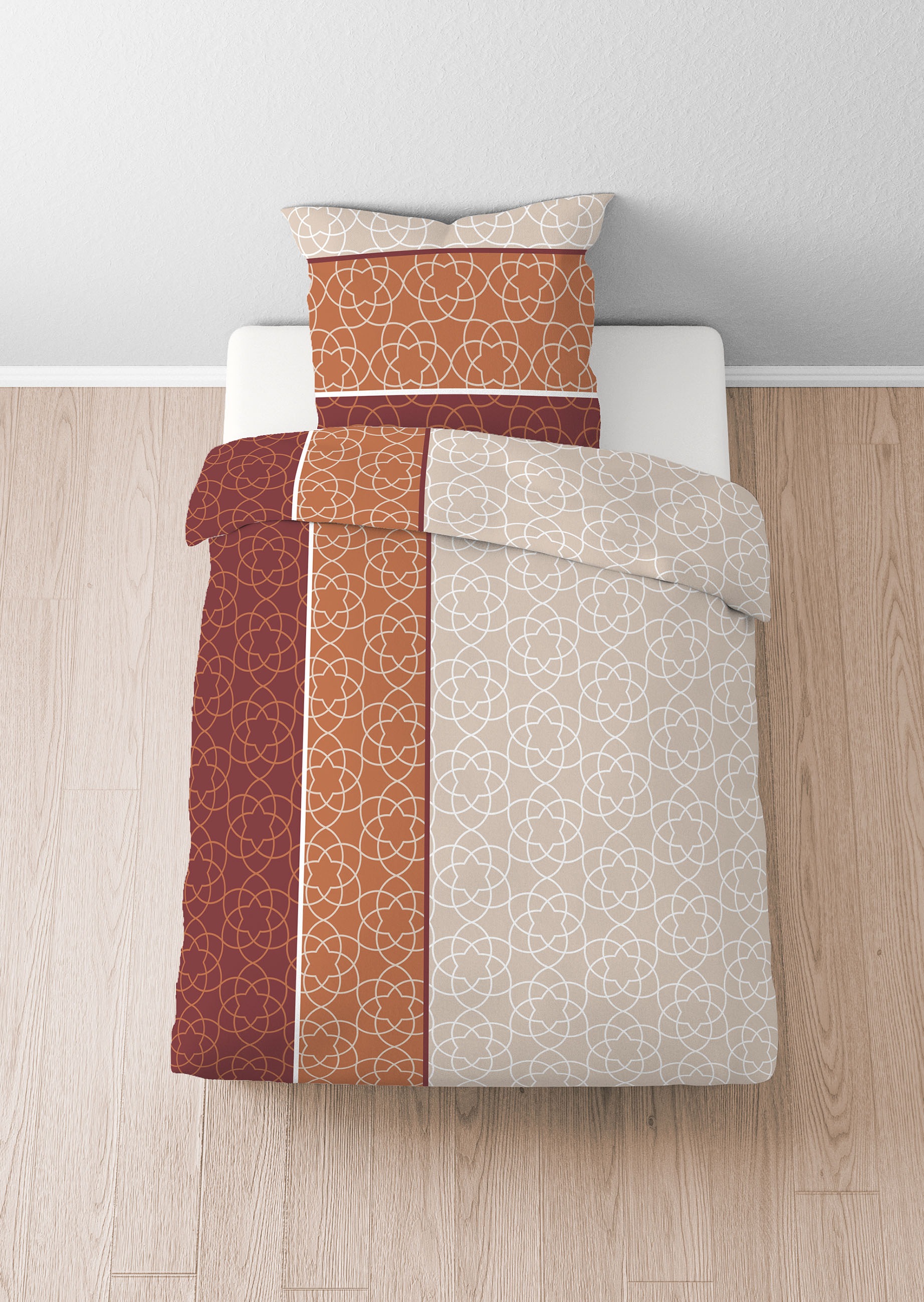 Castell - Markenbettwäsche Bettwäsche "0301109" 2 Stk. tlg. wohlig warm, te günstig online kaufen