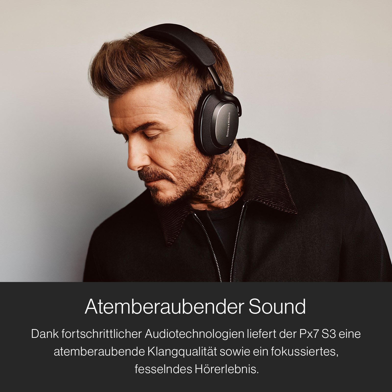 Bowers & Wilkins Kopfhörer »Px7 S3«, aptX Bluetooth-Bluetooth, Active Noise Cancelling (ANC)-Multi-Point-Verbindung