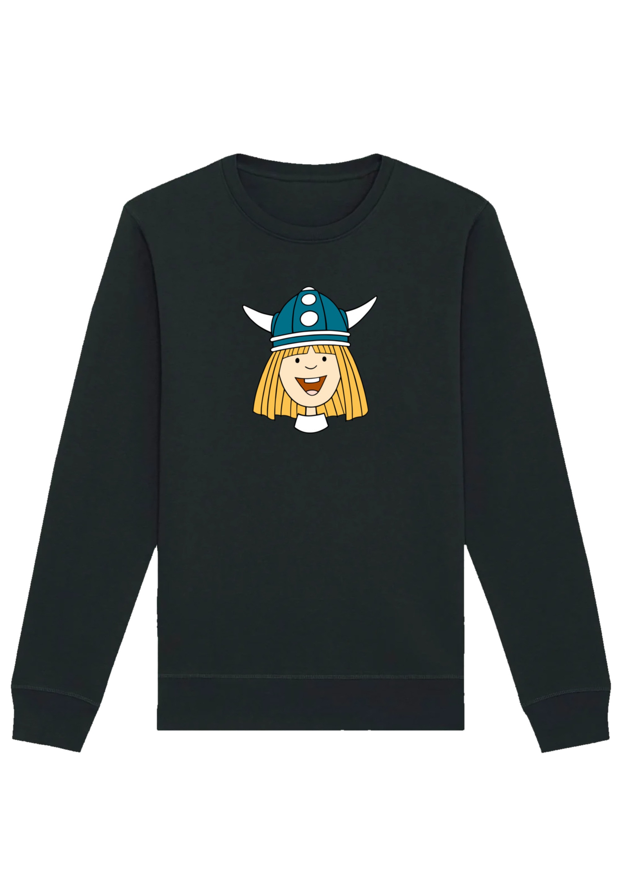 F4NT4STIC Sweatshirt »Wickie Kopf«, Premium Qualität