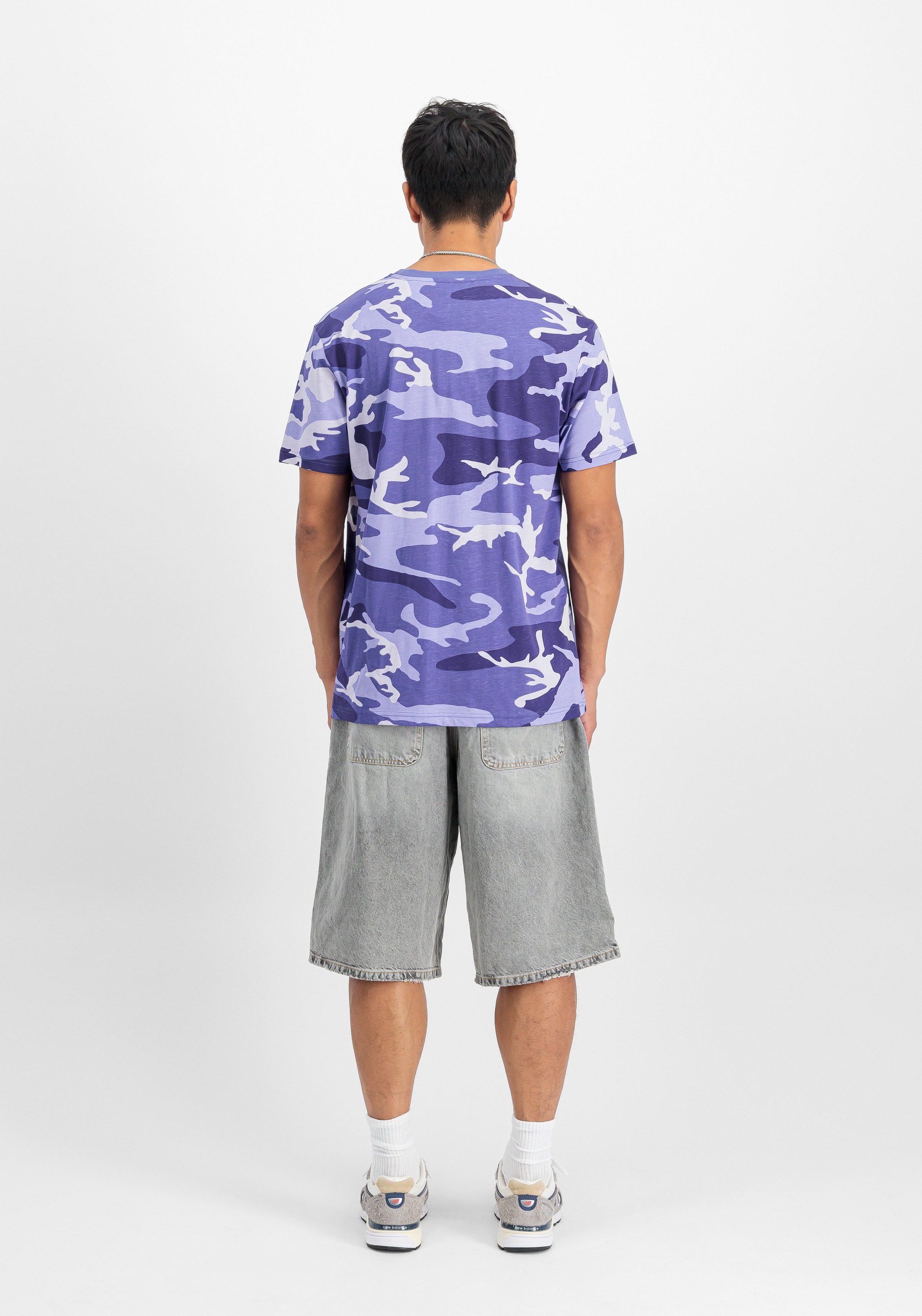 Alpha Industries T-Shirt »Alpha Industries Men - T-Shirts Basic T-Shirt BL Camo PP«
