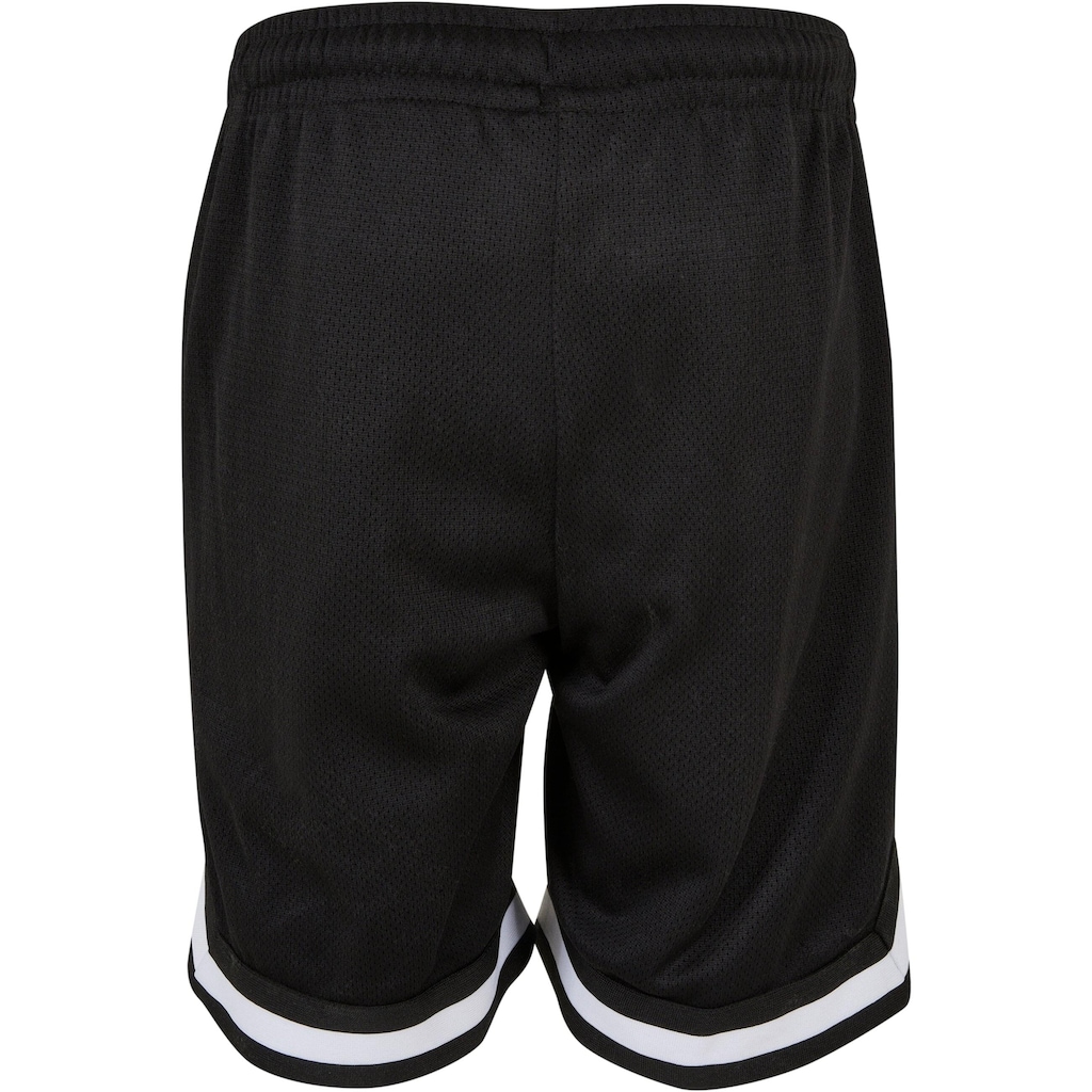 URBAN CLASSICS Stoffhose »Urban Classics Herren Boys Stripes Mesh Shorts«, (1 tlg.)