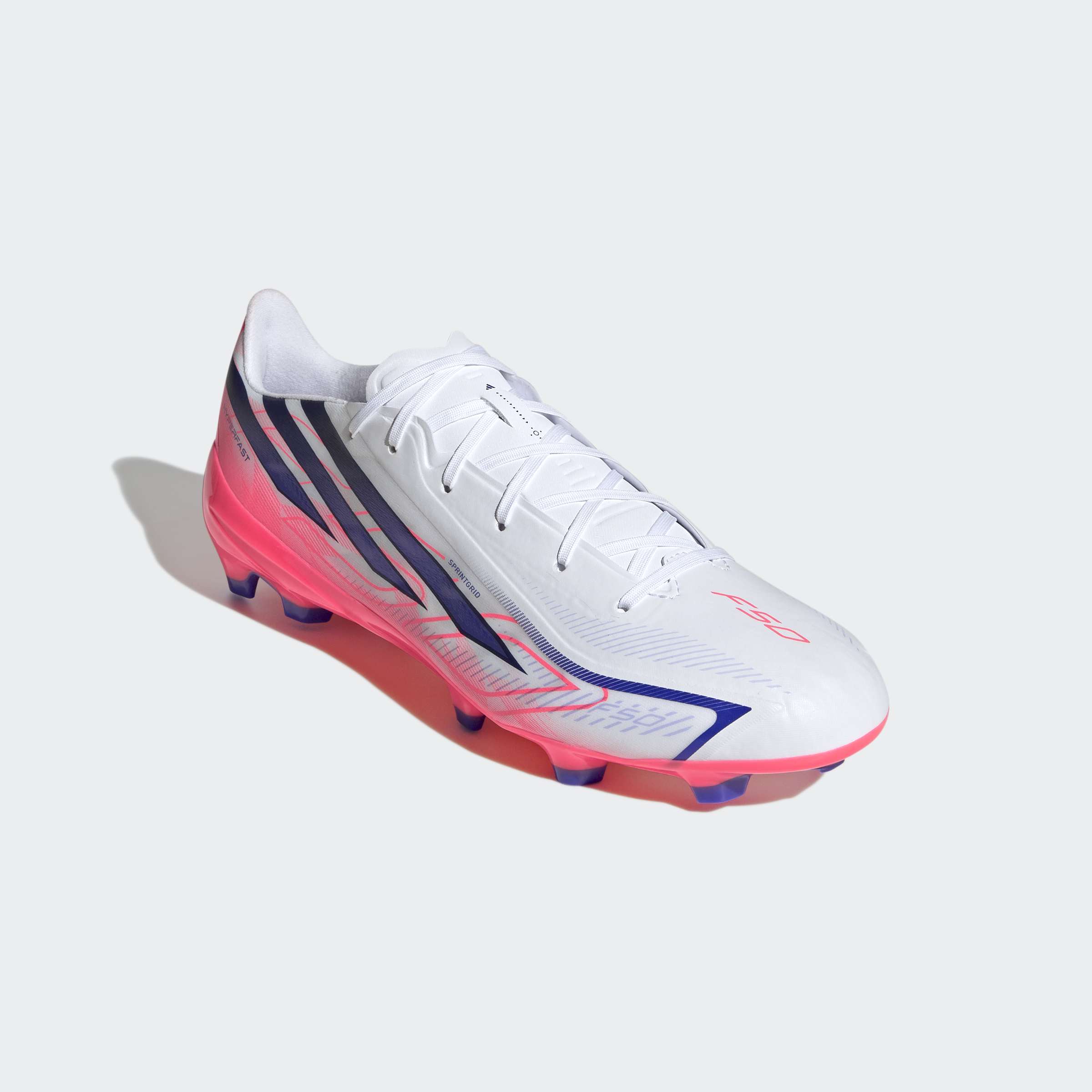 adidas Performance Fußballschuh "F50 HYPERFAST LEAGUE, FESTE BÖDEN" für Rasen und feste Böden, gespielt bei der Weltmeisterschaft 2026
