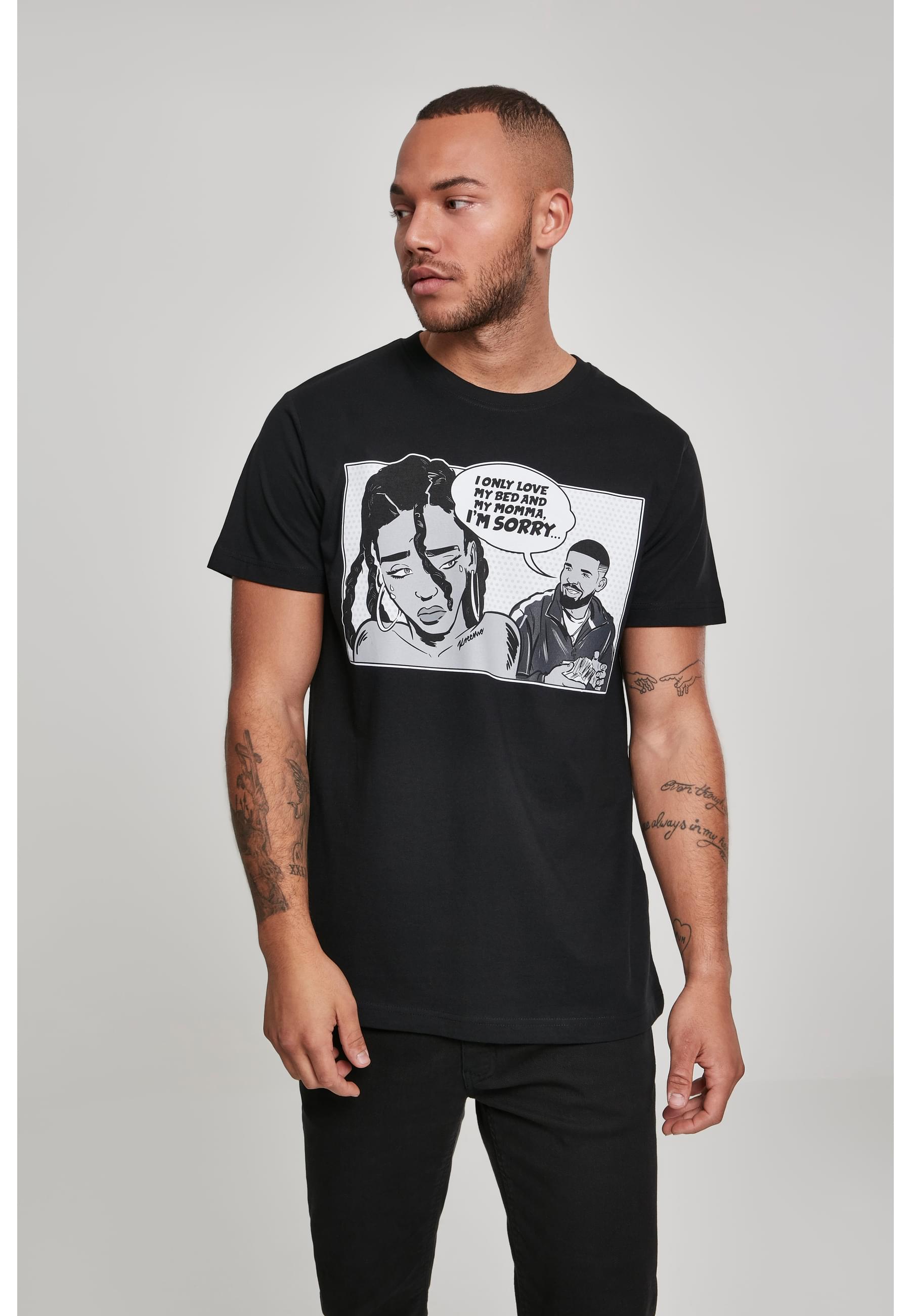 Thumbnail - MisterTee T-Shirt "MisterTee Herren Sorry Tee", (1 tlg.)