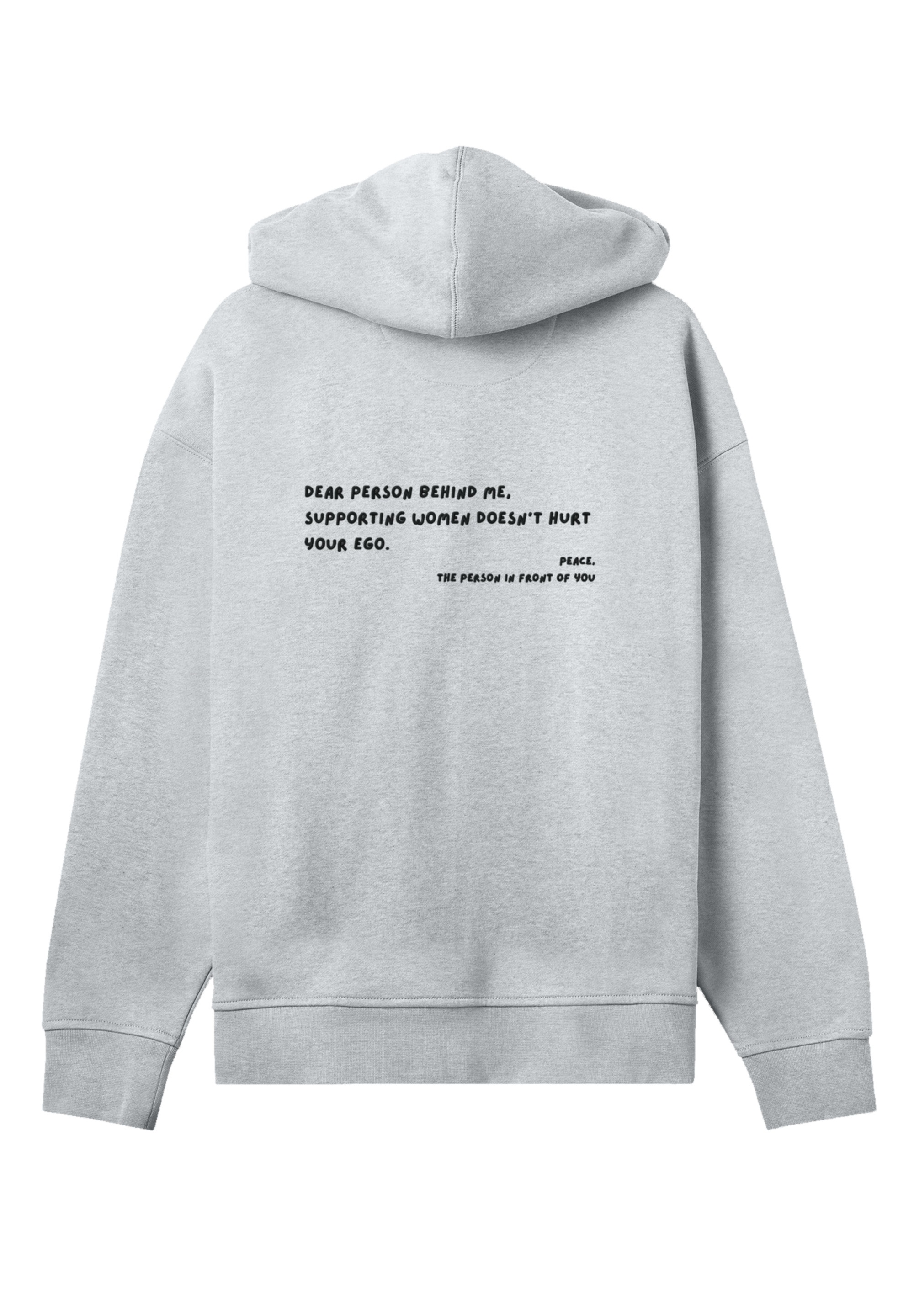 F4NT4STIC Kapuzenpullover »Dear person behind me Stickerei«, Premium Qualität