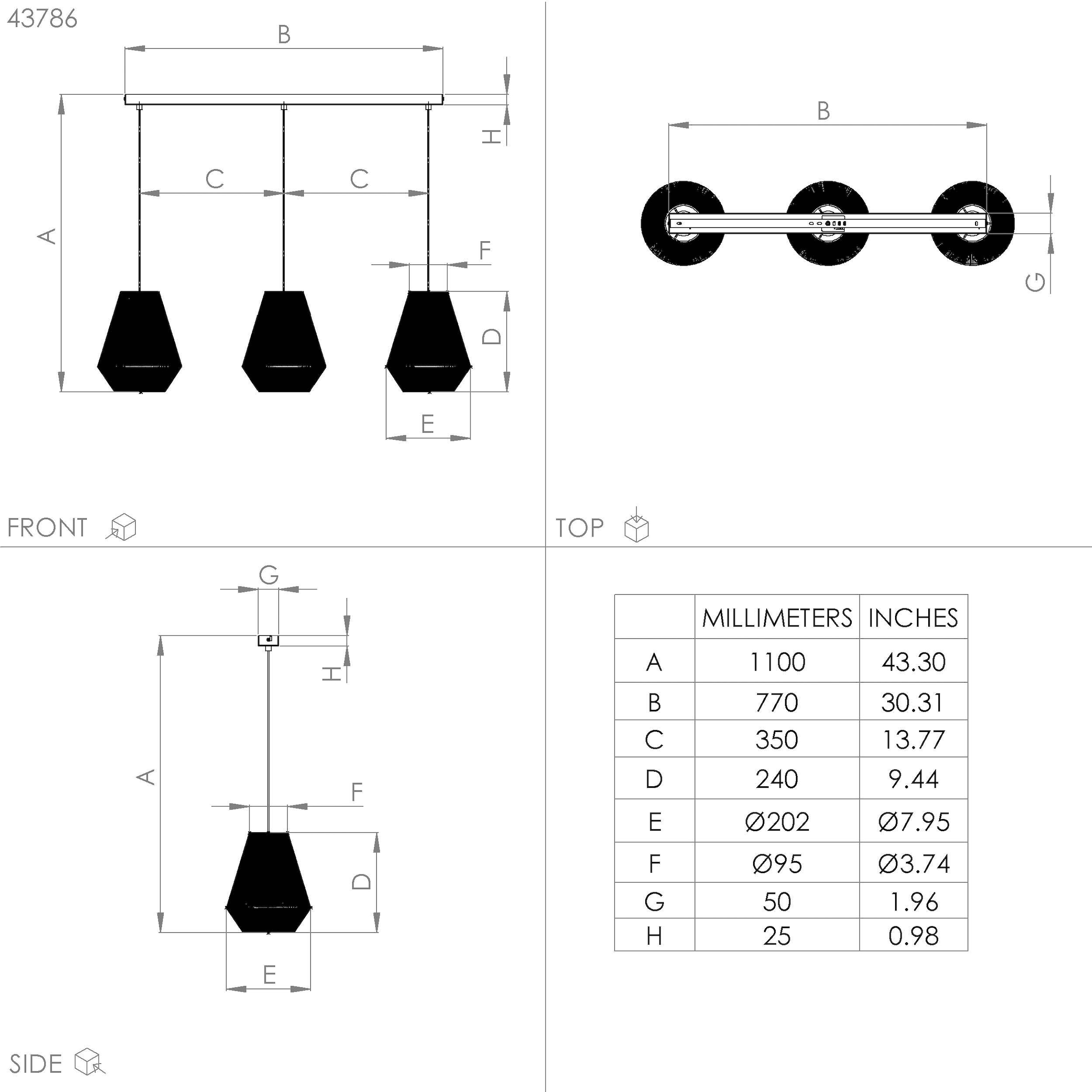 EGLO Hängeleuchte »ALDERNEY«, Hängeleuchte in schwarz aus Stahl - exkl. E27  - 40W | BAUR | Deckenlampen