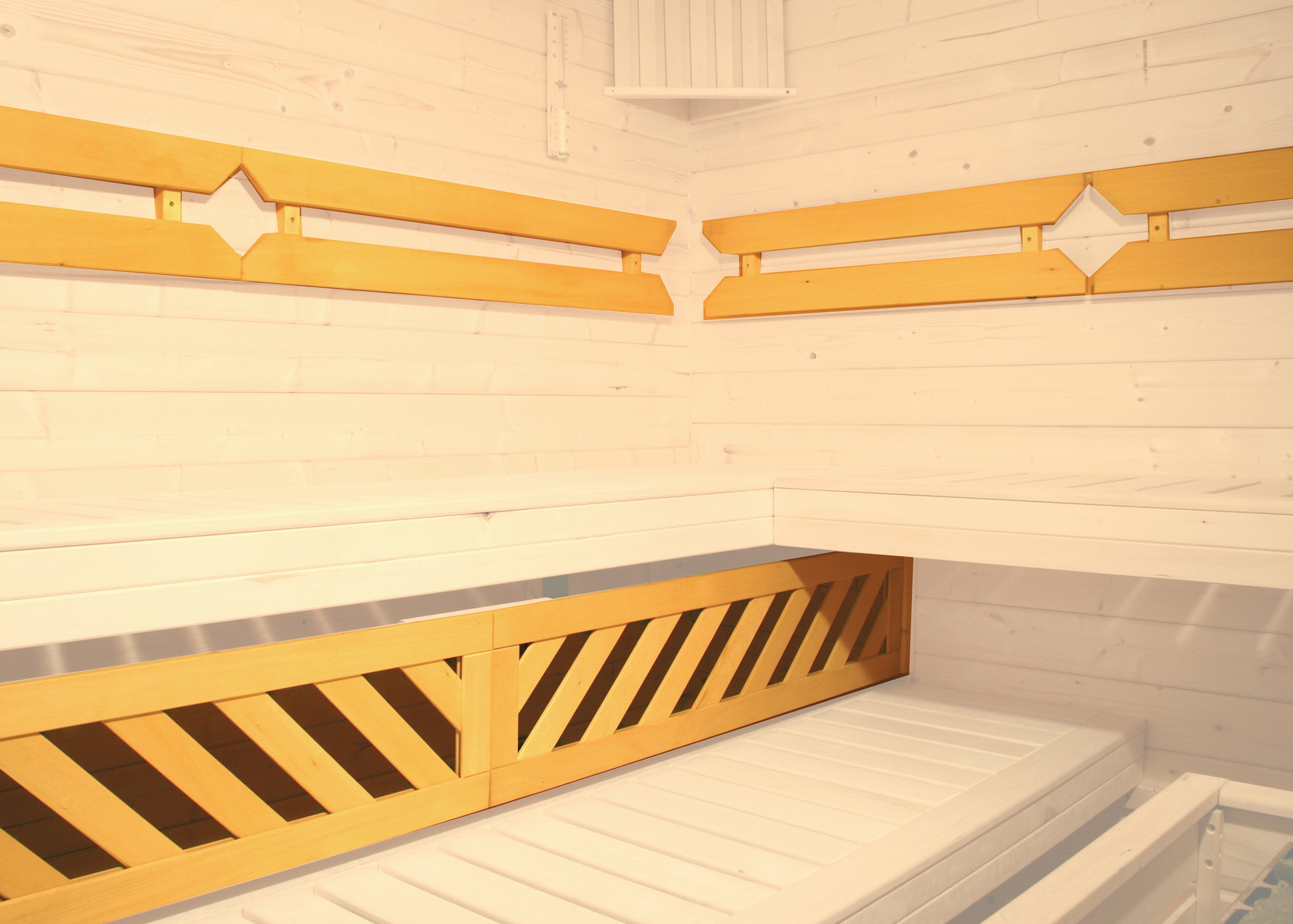 weka Sauna-Rückenlehne "Komfortpaket 1" 2-tlg.