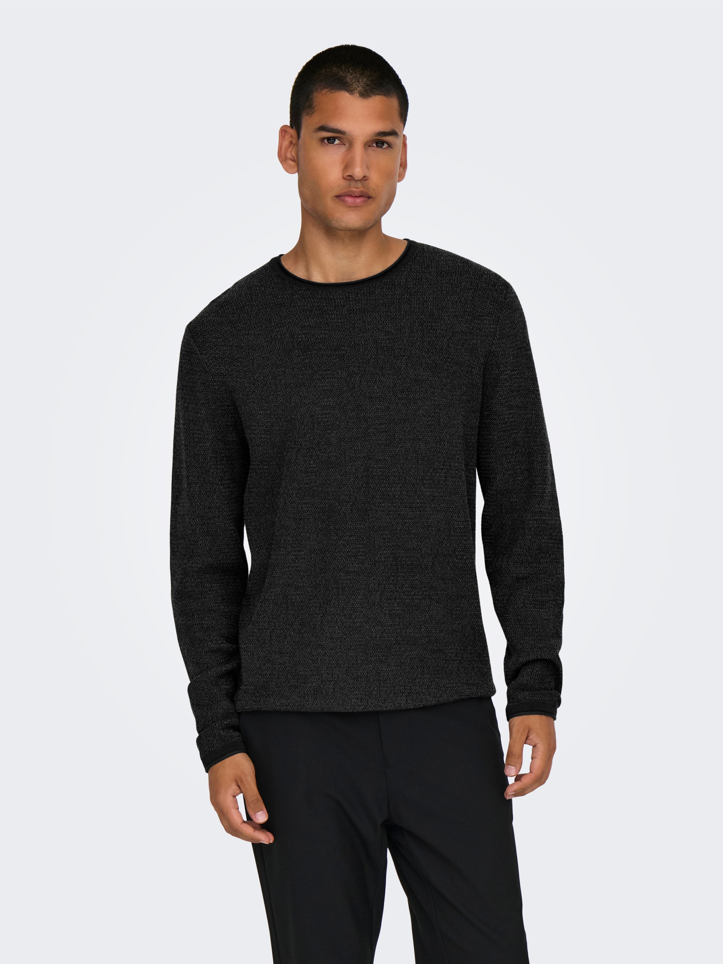 ONLY & SONS Strickpullover "ONSERIC REG 12 STRUC CREW KNIT" Baumwolle, regu günstig online kaufen