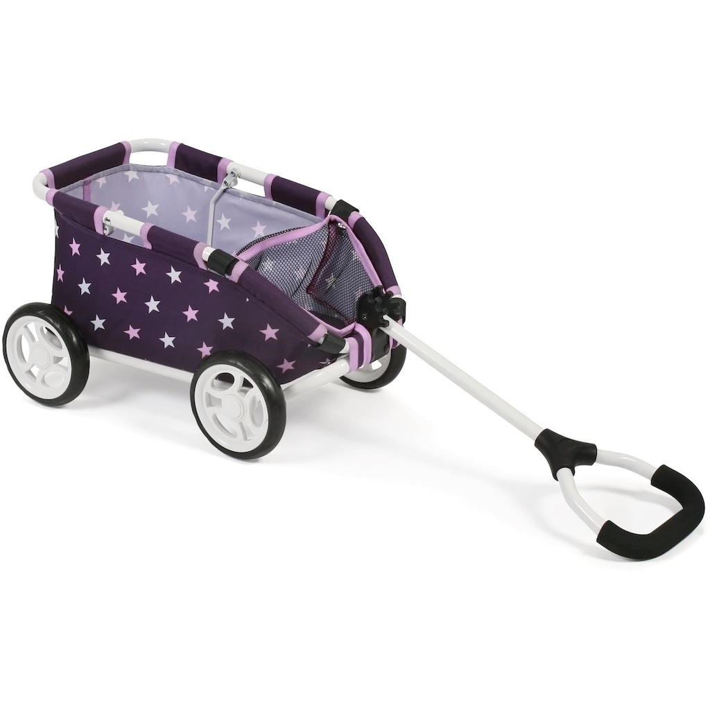 CHIC2000 Puppen Ziehwagen »Skipper, lila«, (1 tlg.)