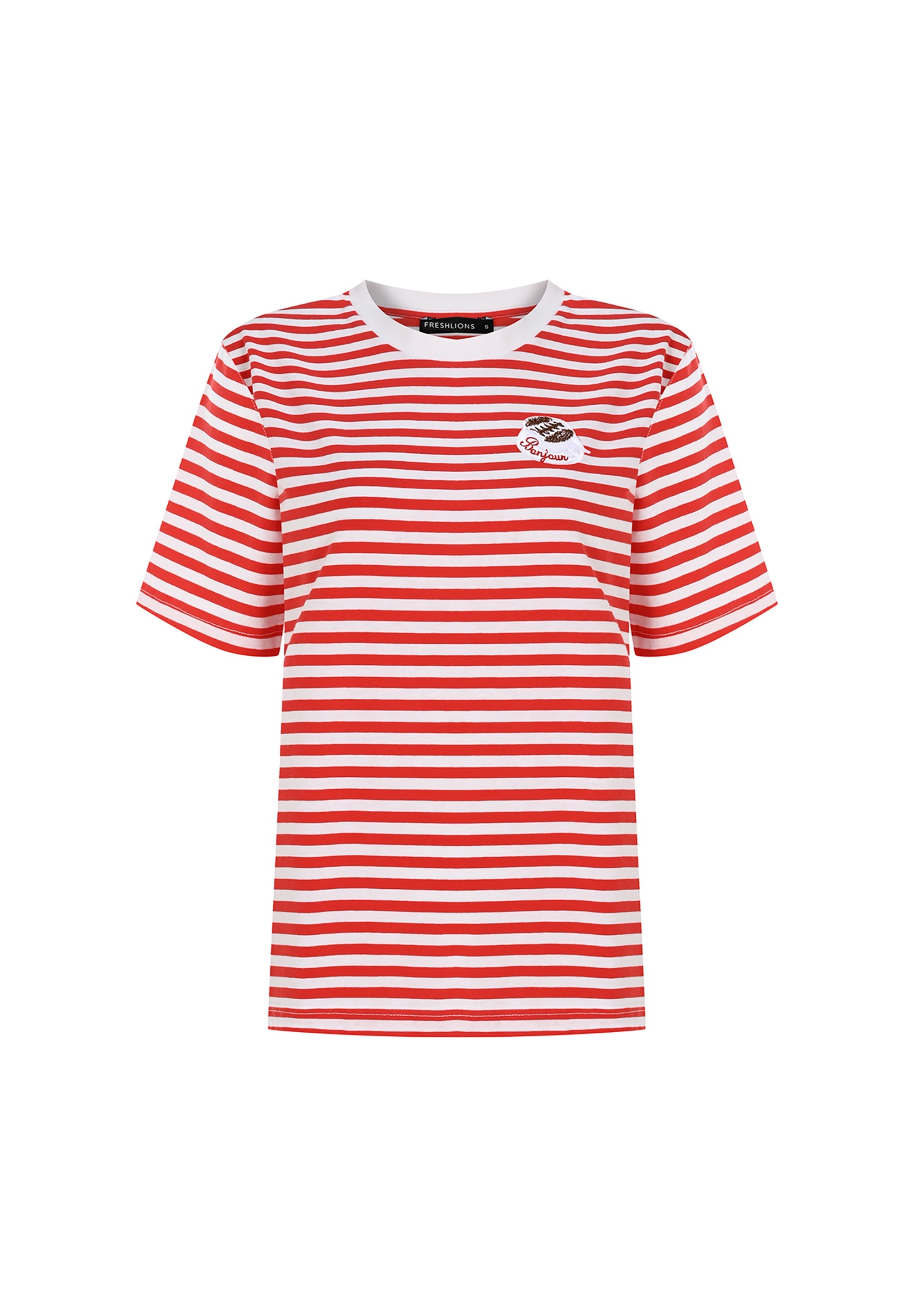 freshlions T-Shirt »Fitore«, in tollem Streifen-Design